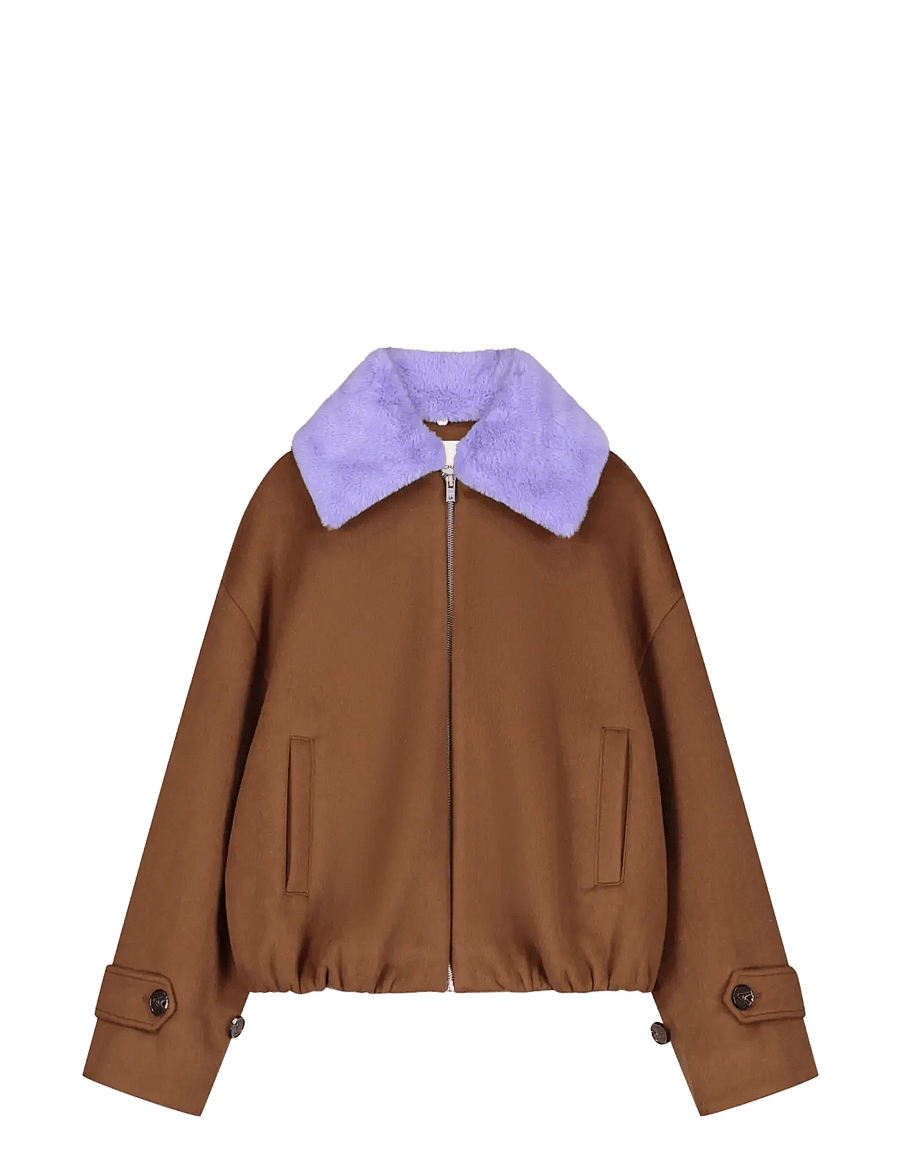 Fabienne Chapot - Jael Jacket - Õhukesed jakid - toffee - 1