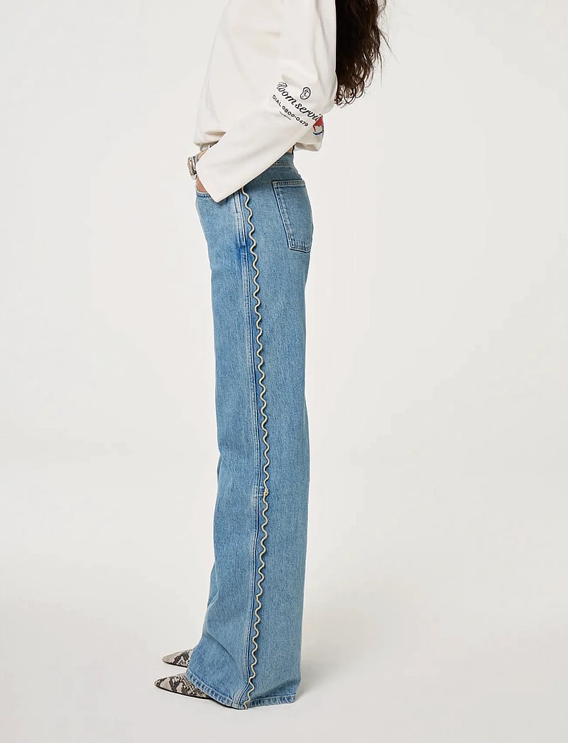 Fabienne Chapot - Thea Wide Leg Jeans - brede jeans - mid blue - 2