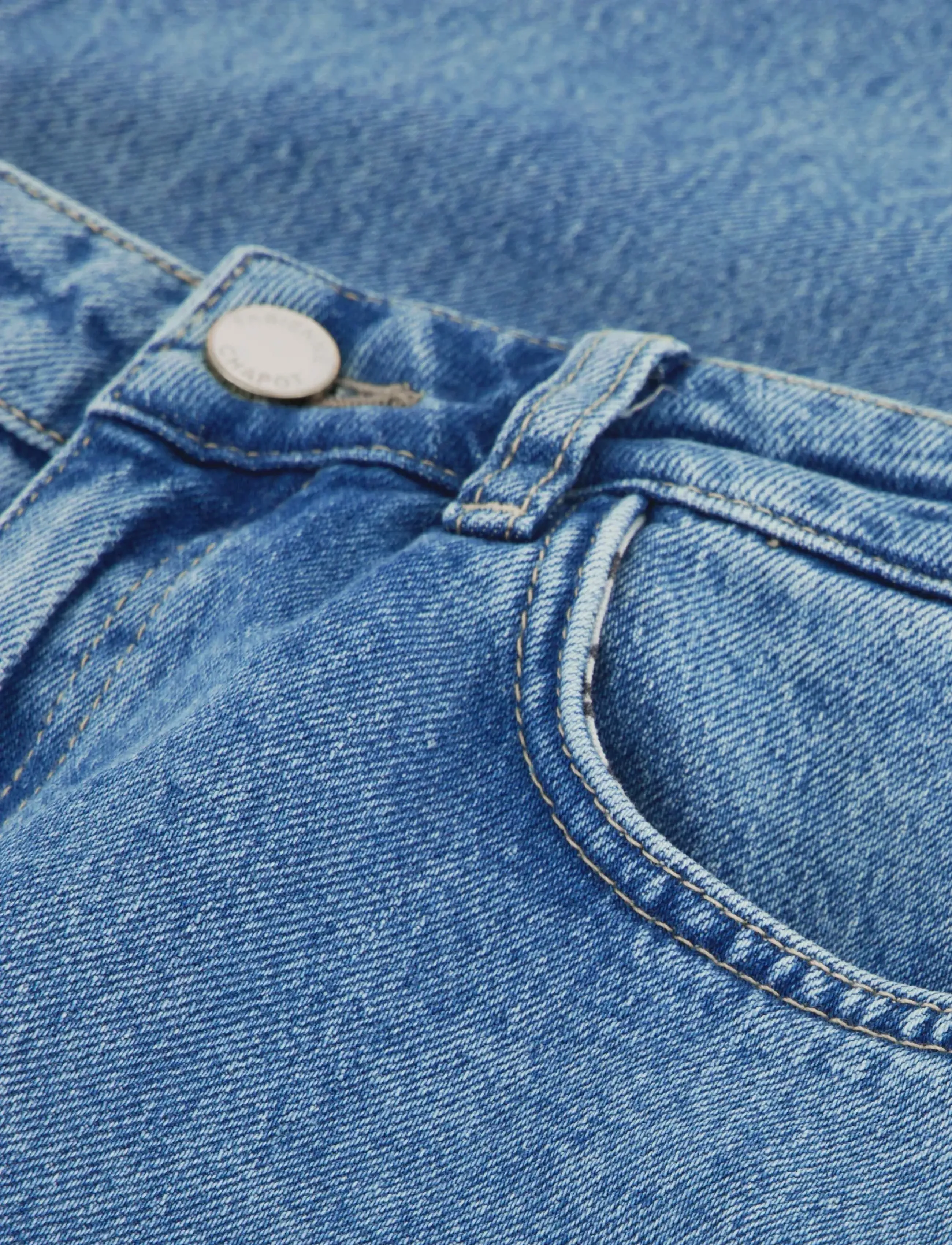 Fabienne Chapot - Thea Wide Leg Jeans - wide leg jeans - mid blue - 4