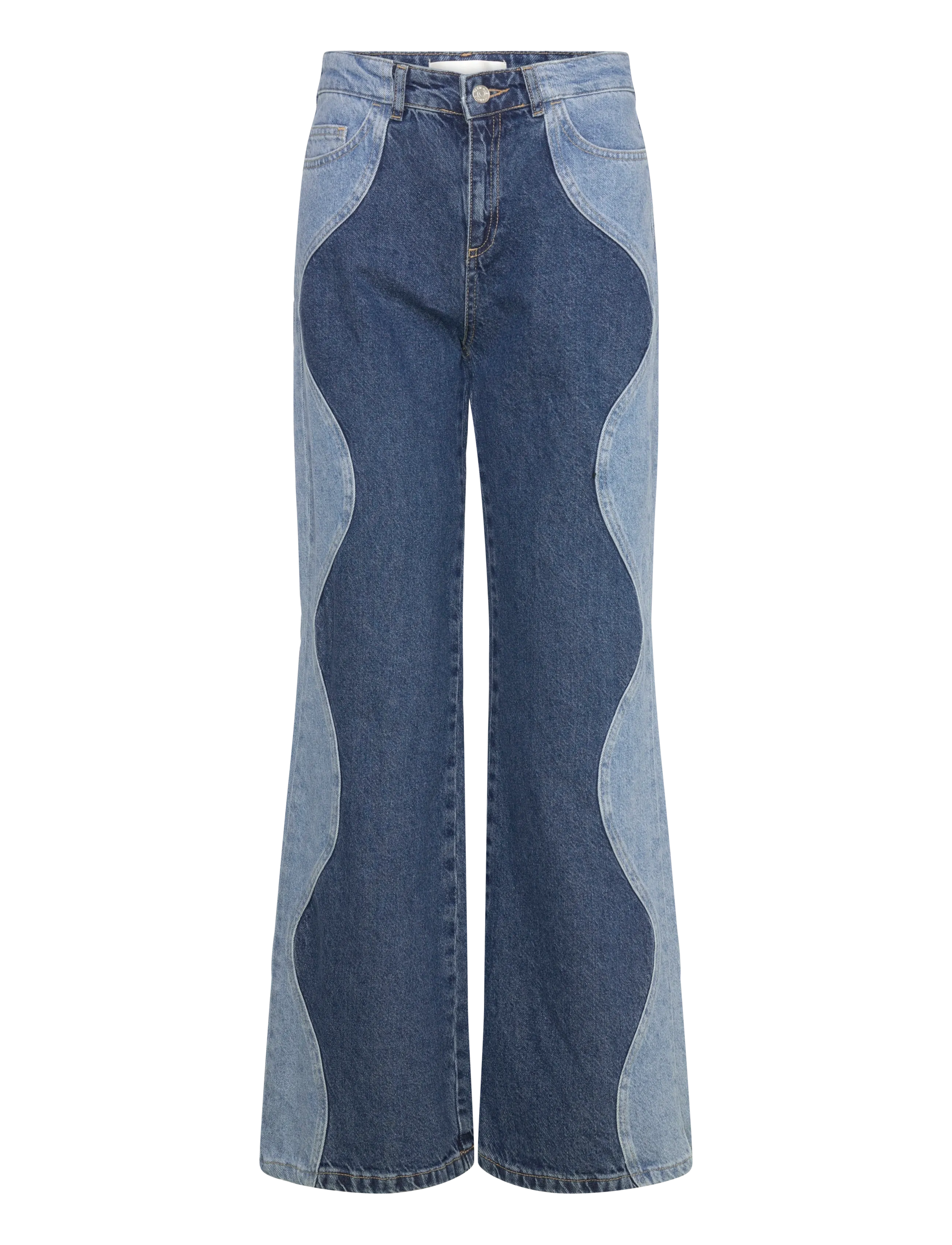 FABIENNE CHAPOT Thea Wavy Jeans Blau - 25x32 - Damen