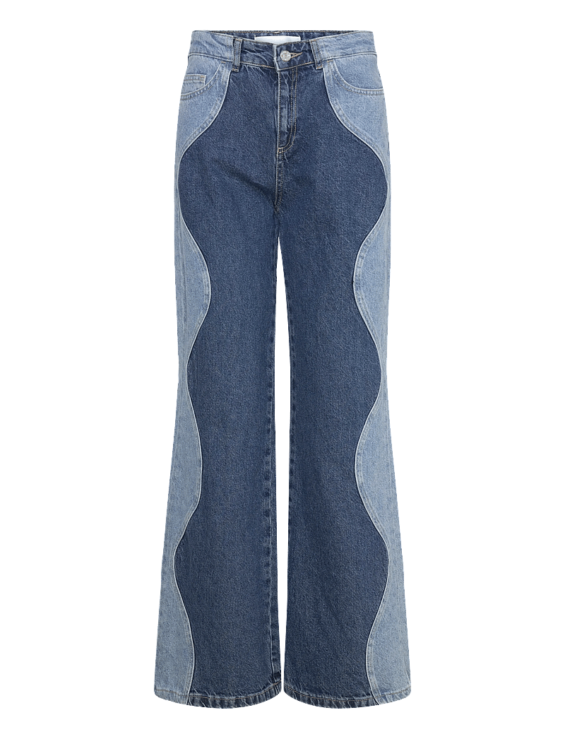 Fabienne Chapot - Thea Wavy Jeans - vida jeans - wavy blue - 1