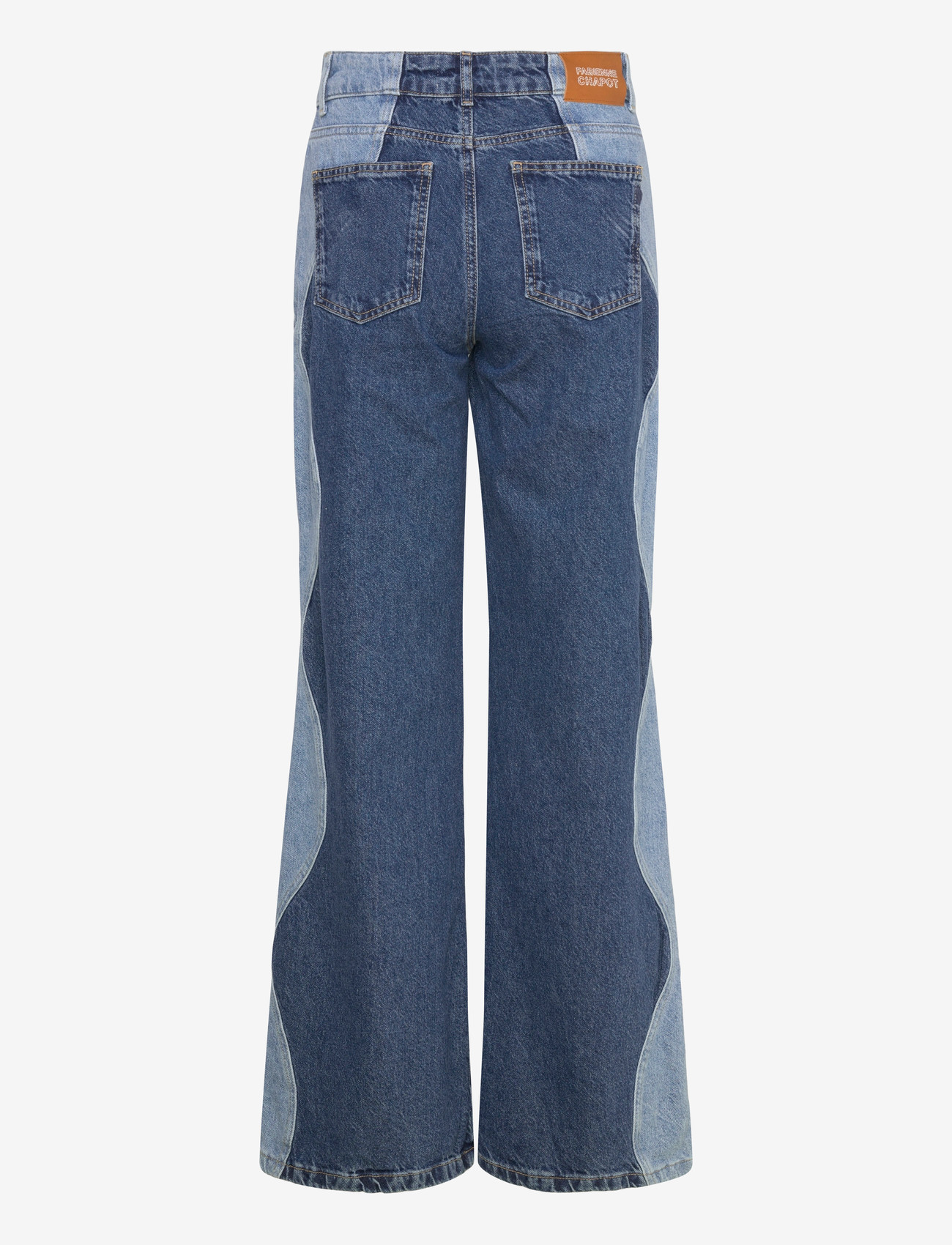 Fabienne Chapot - Thea Wavy Jeans - laia säärega teksad - wavy blue - 1