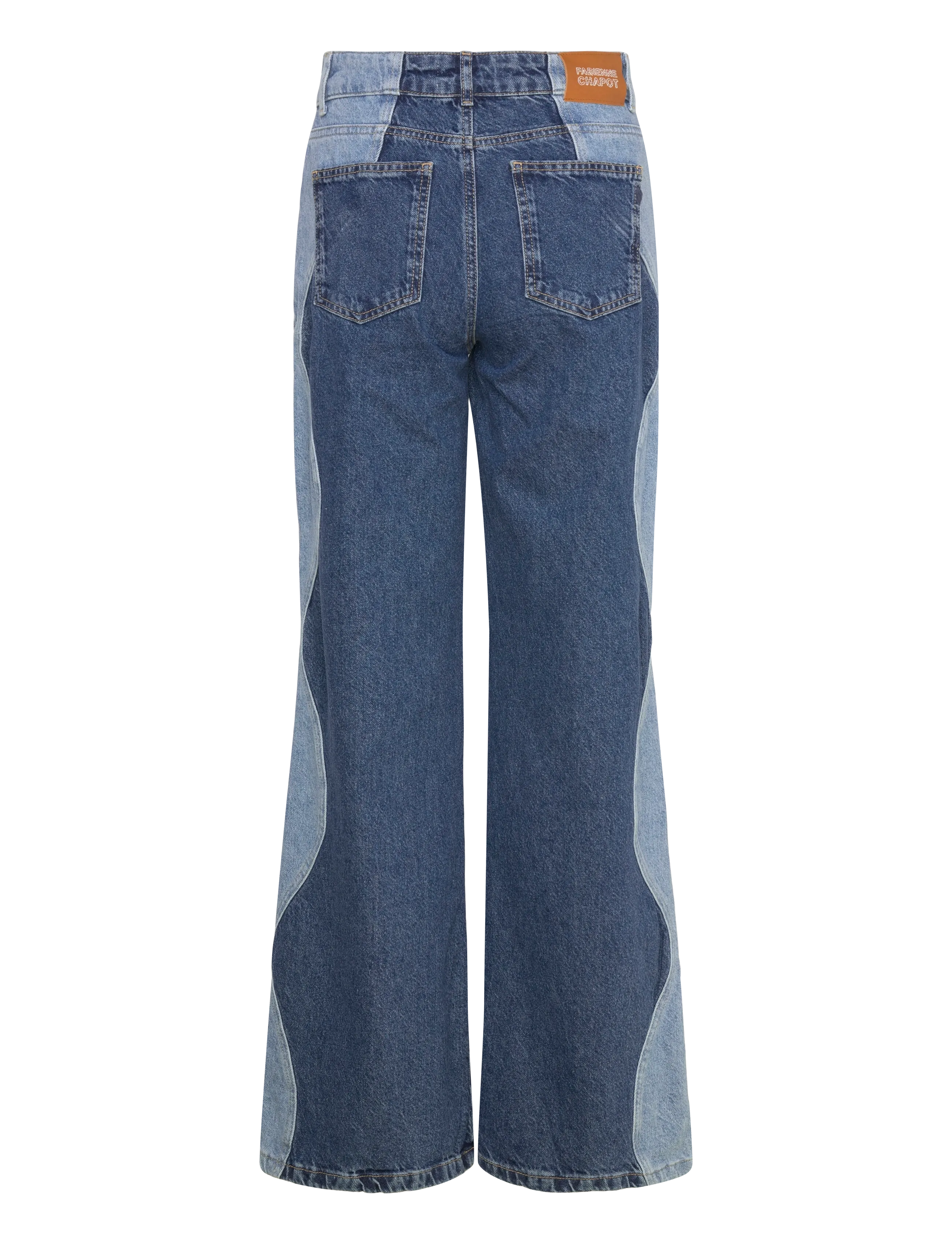 Fabienne Chapot - Thea Wavy Jeans - brede jeans - wavy blue - 2