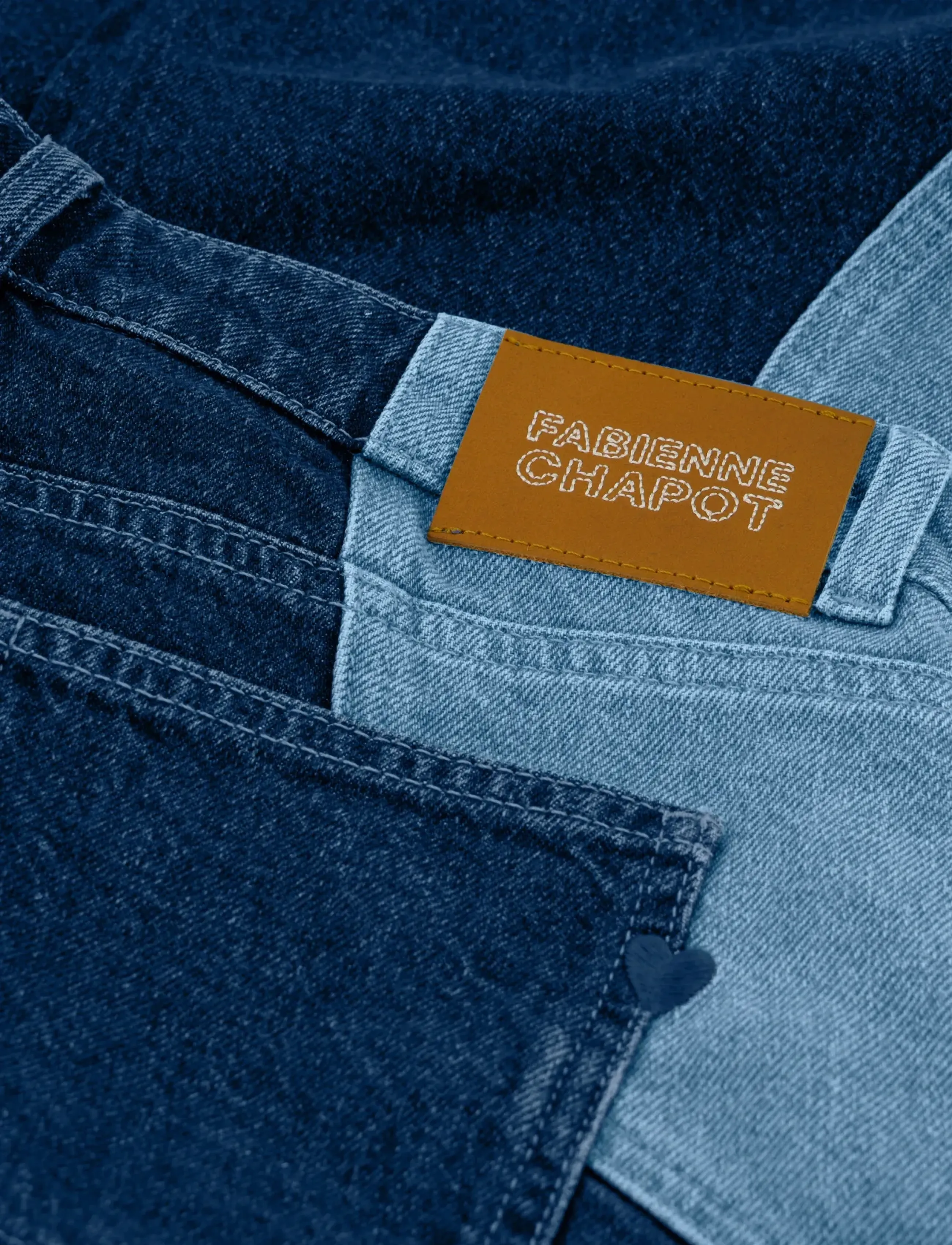 Fabienne Chapot - Thea Wavy Jeans - brede jeans - wavy blue - 5