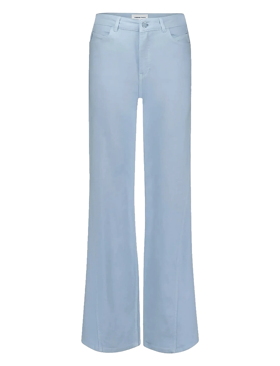 Fabienne Chapot - Bonnie Wide Leg Jeans - bukser med brede ben - pool blue - 0