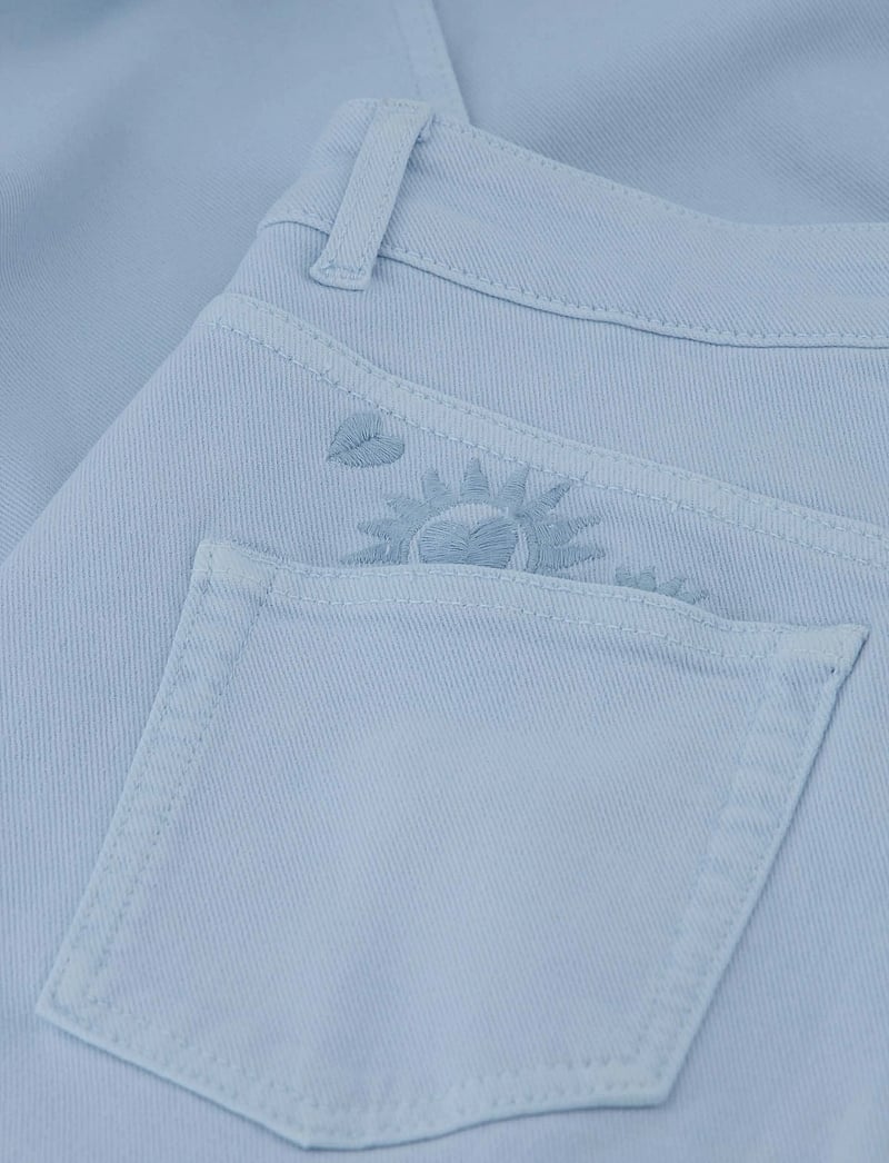 Fabienne Chapot - Bonnie Wide Leg Jeans - hosen mit weitem bein - pool blue - 1