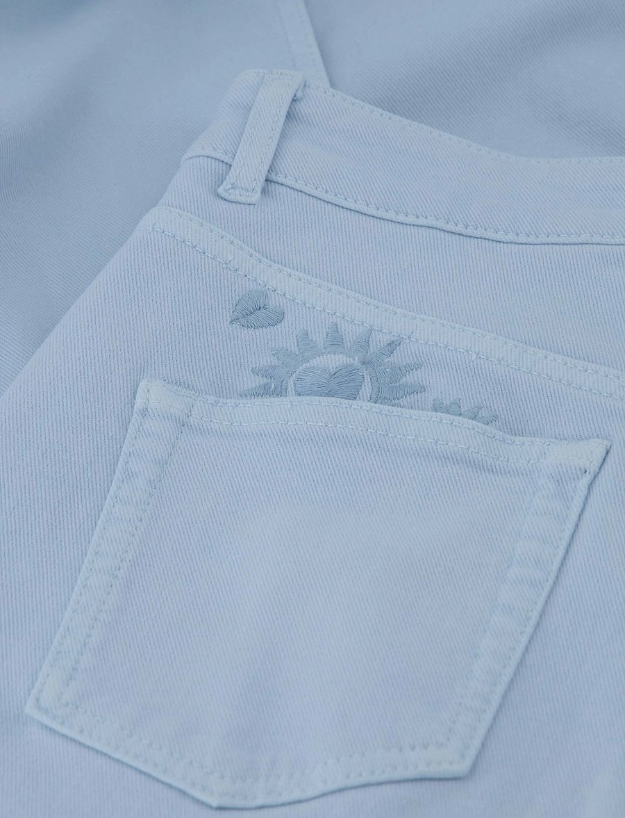 Fabienne Chapot - Bonnie Wide Leg Jeans - bukser med brede ben - pool blue - 1