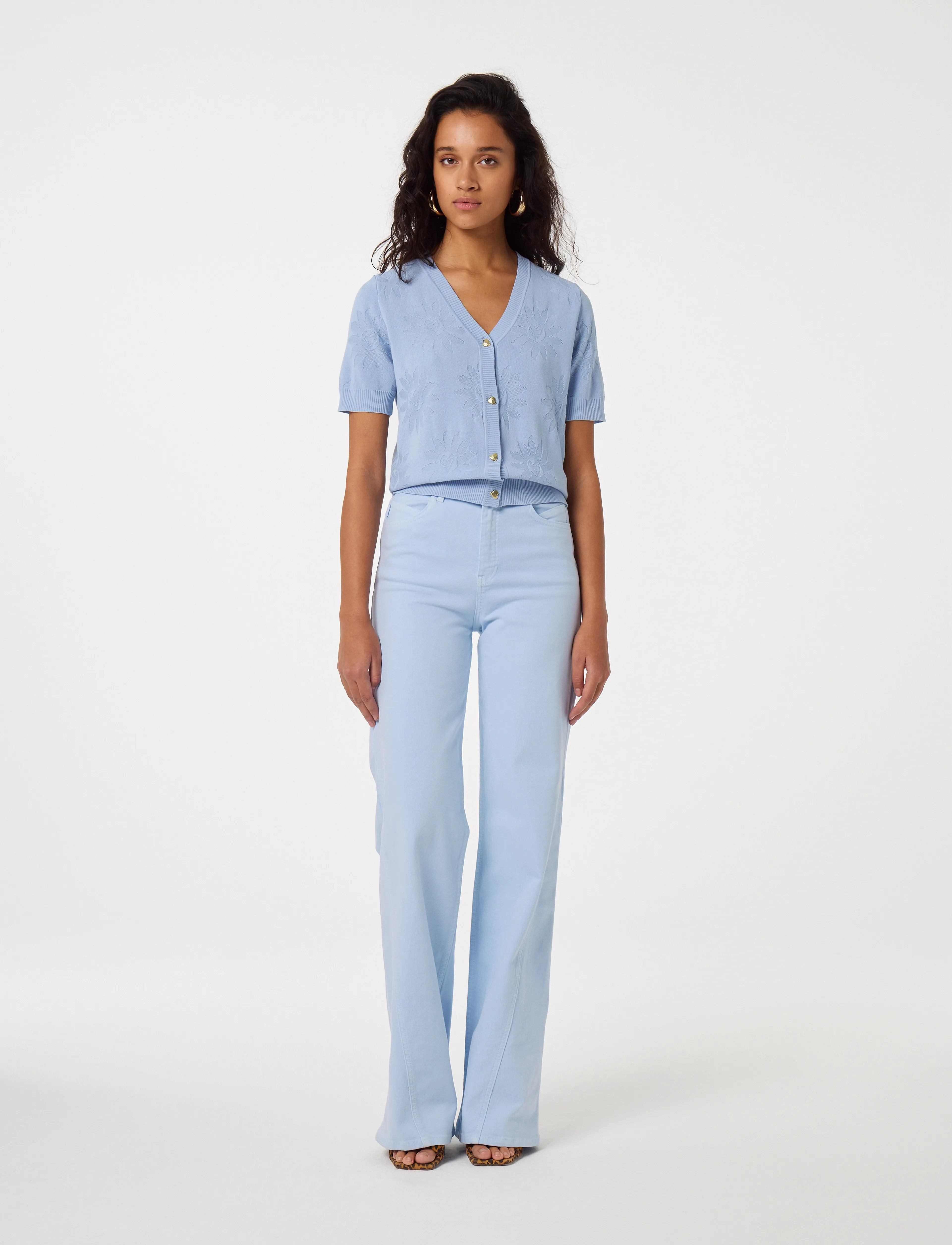 Fabienne Chapot - Bonnie Wide Leg Jeans - pool blue - 2