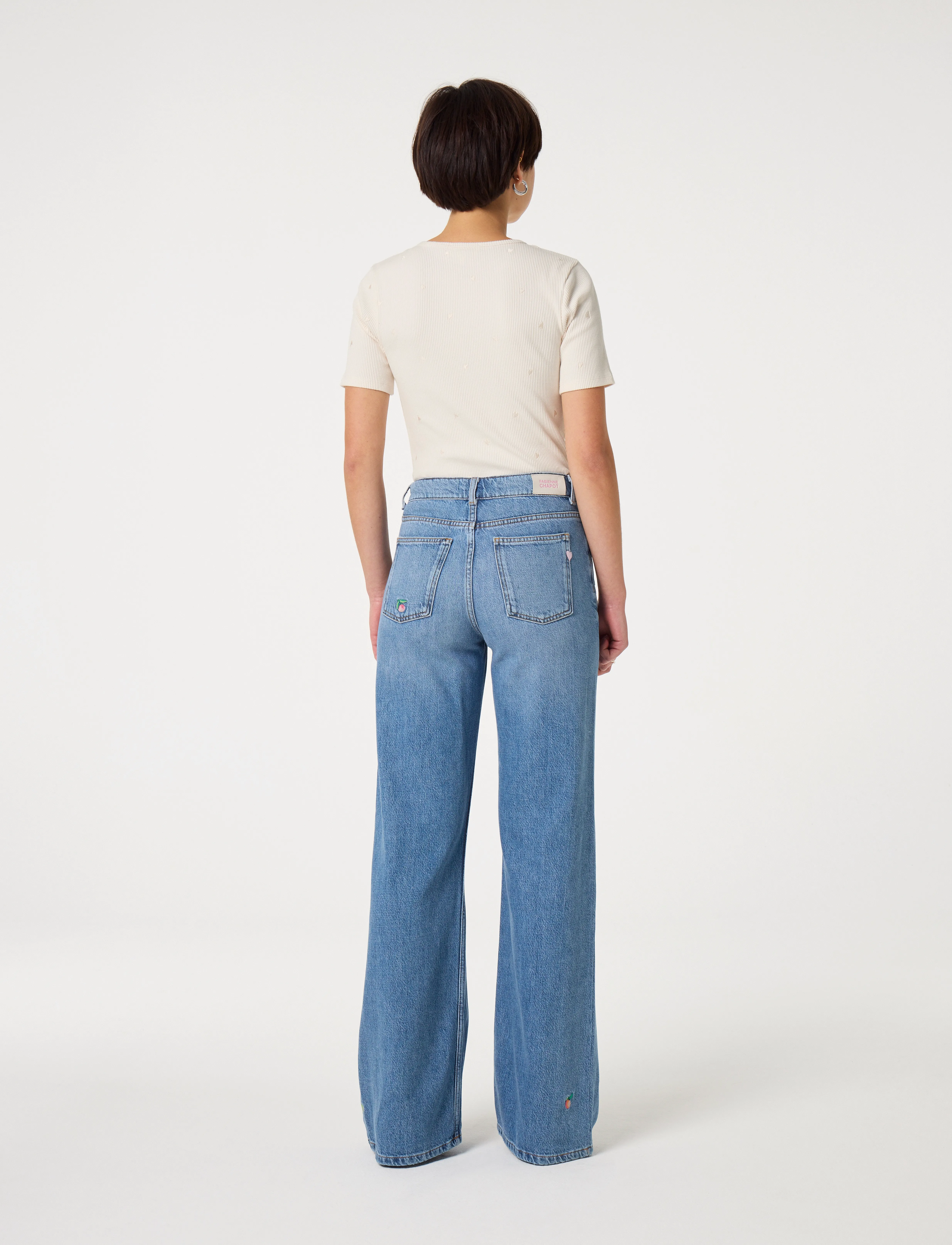 Fabienne Chapot - Thea Wide Leg Jeans - mid blue - 3