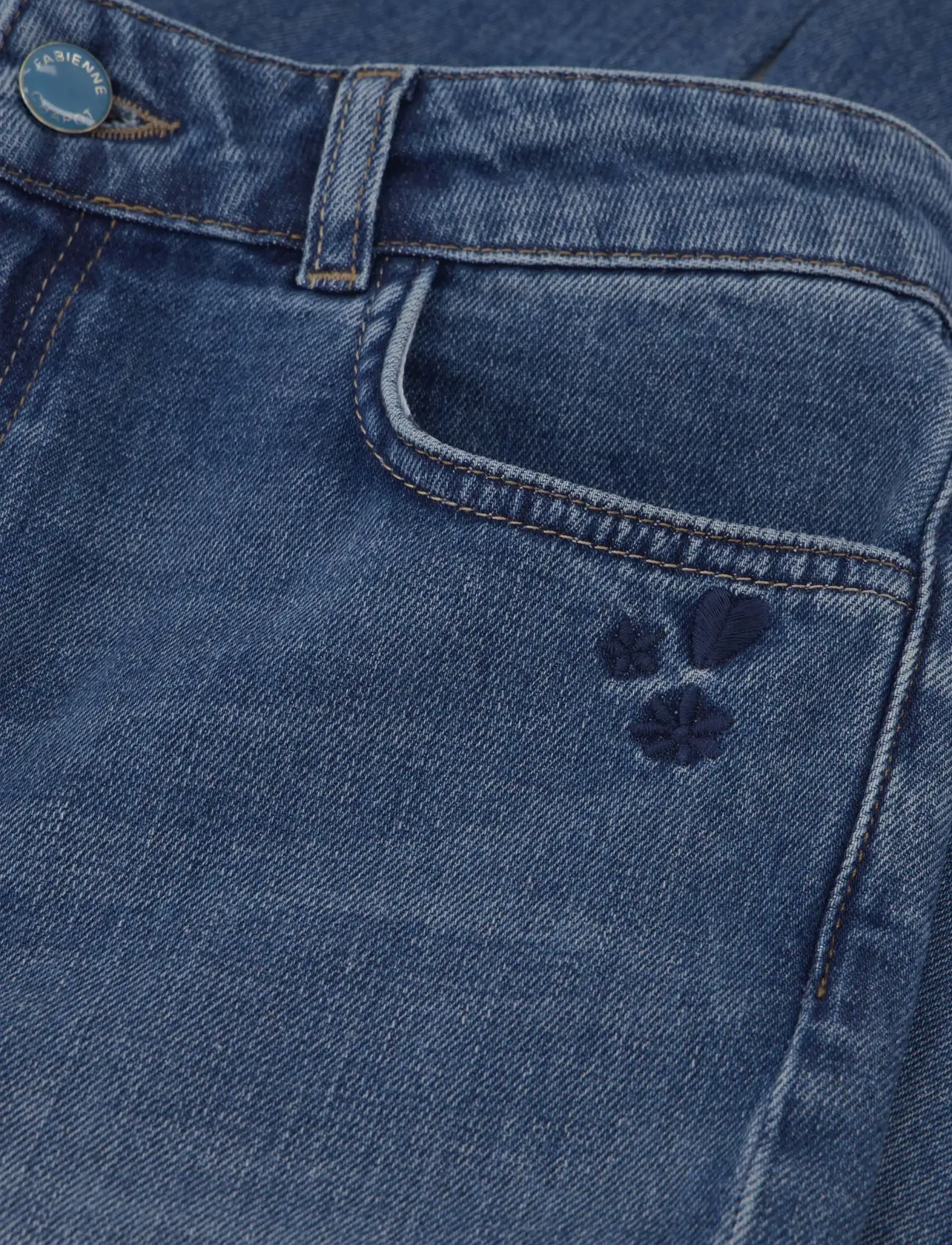 Fabienne Chapot - Eva Flare Jeans - utsvängda jeans - mid blue - 4