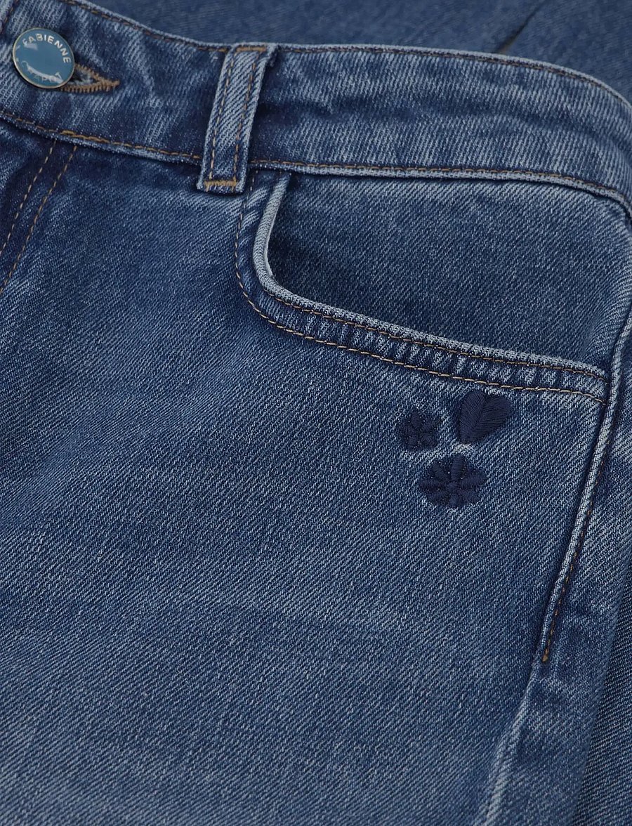 Fabienne Chapot - Eva Flare Jeans - utsvängda jeans - mid blue - 4