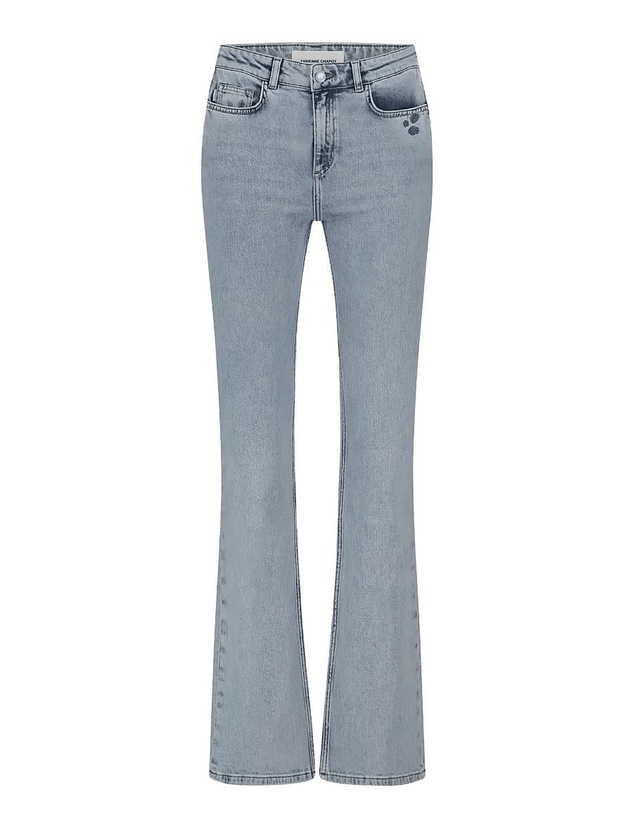 Fabienne Chapot - Eva Flare Jeans - bootcut-jeans - light blue - 0
