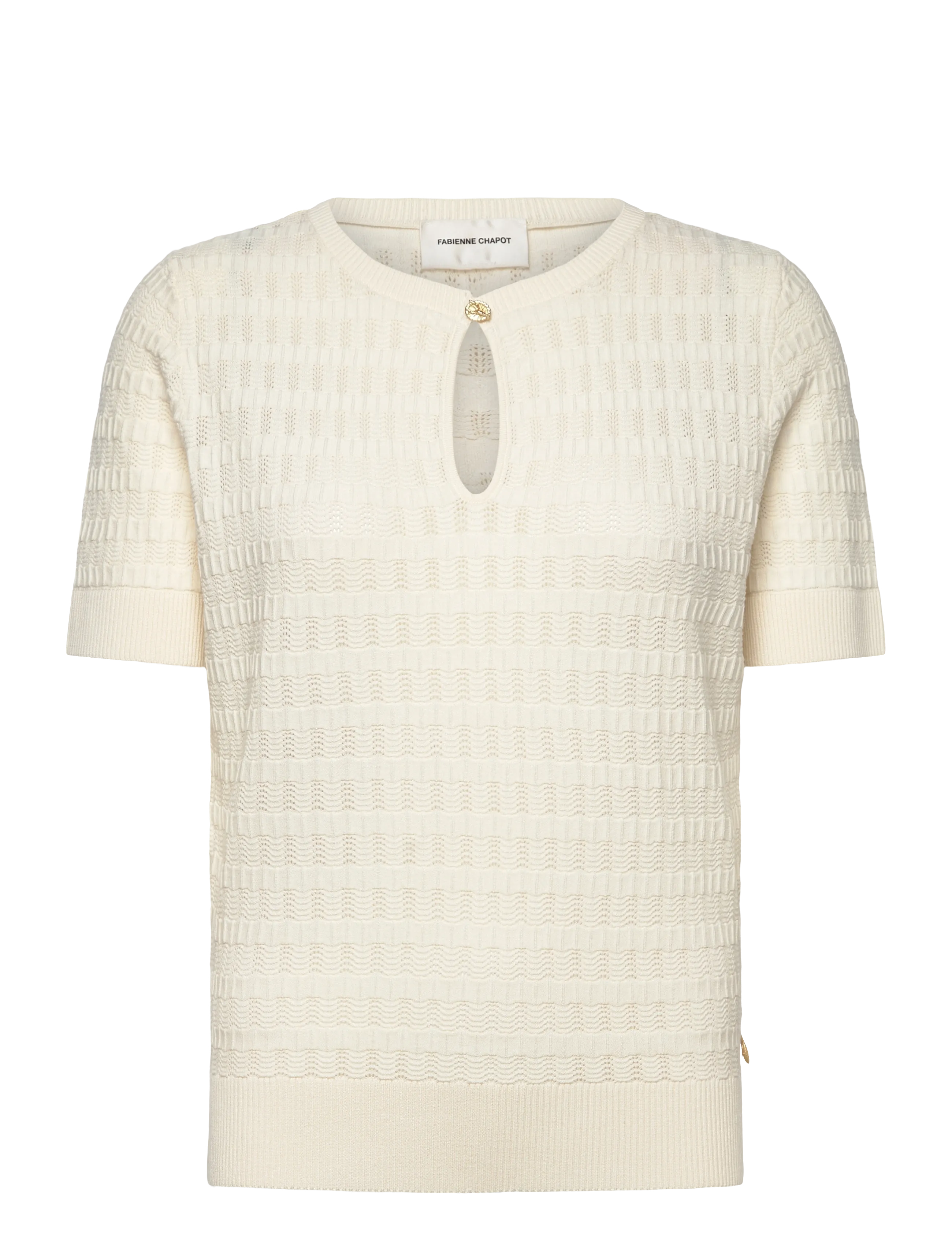 Fabienne Chapot Masja Pullover - Kudumid - COSY WHITE / cream
