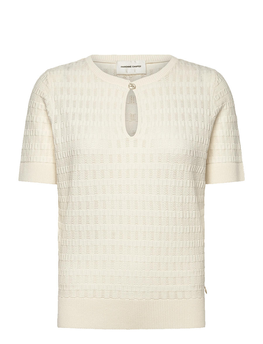 Fabienne Chapot - Masja Pullover - stickade tröjor - cosy white - 1