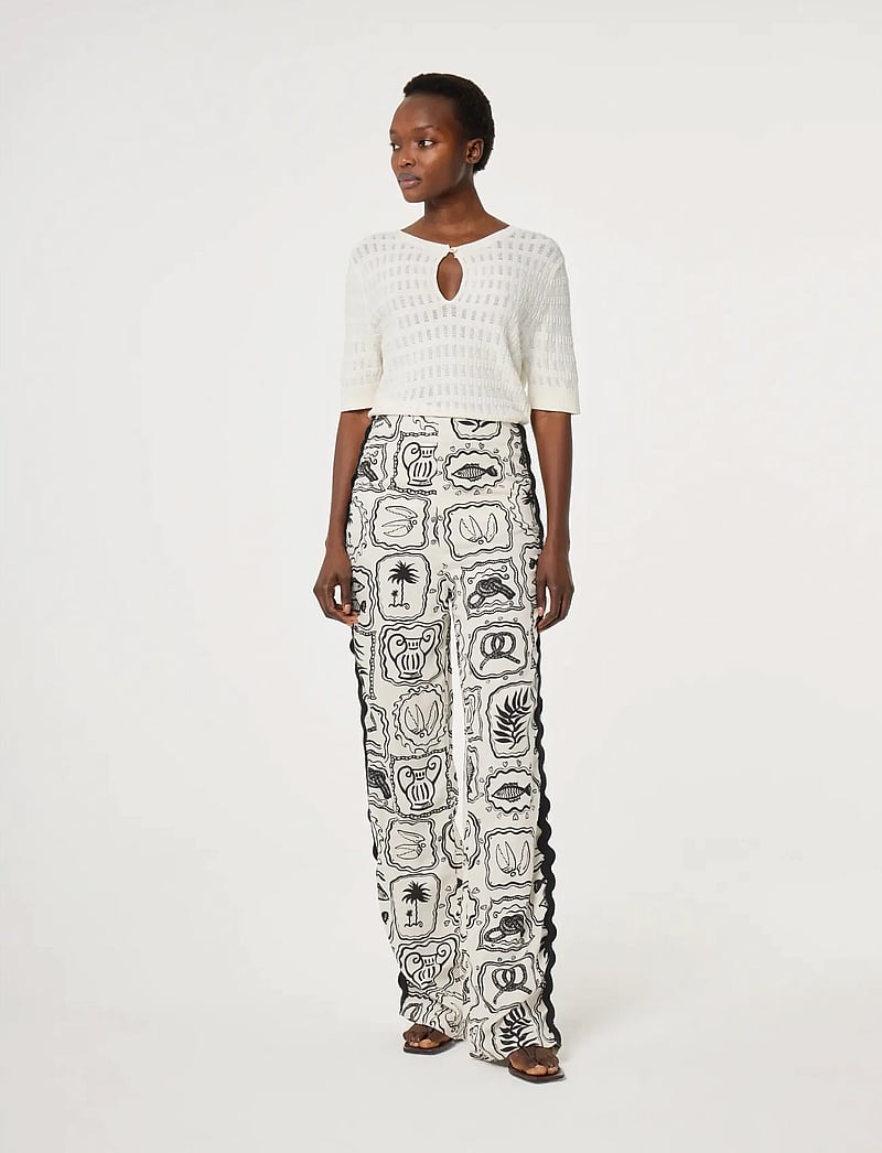 Fabienne Chapot - Masja Pullover - striktrøjer - cosy white - 0