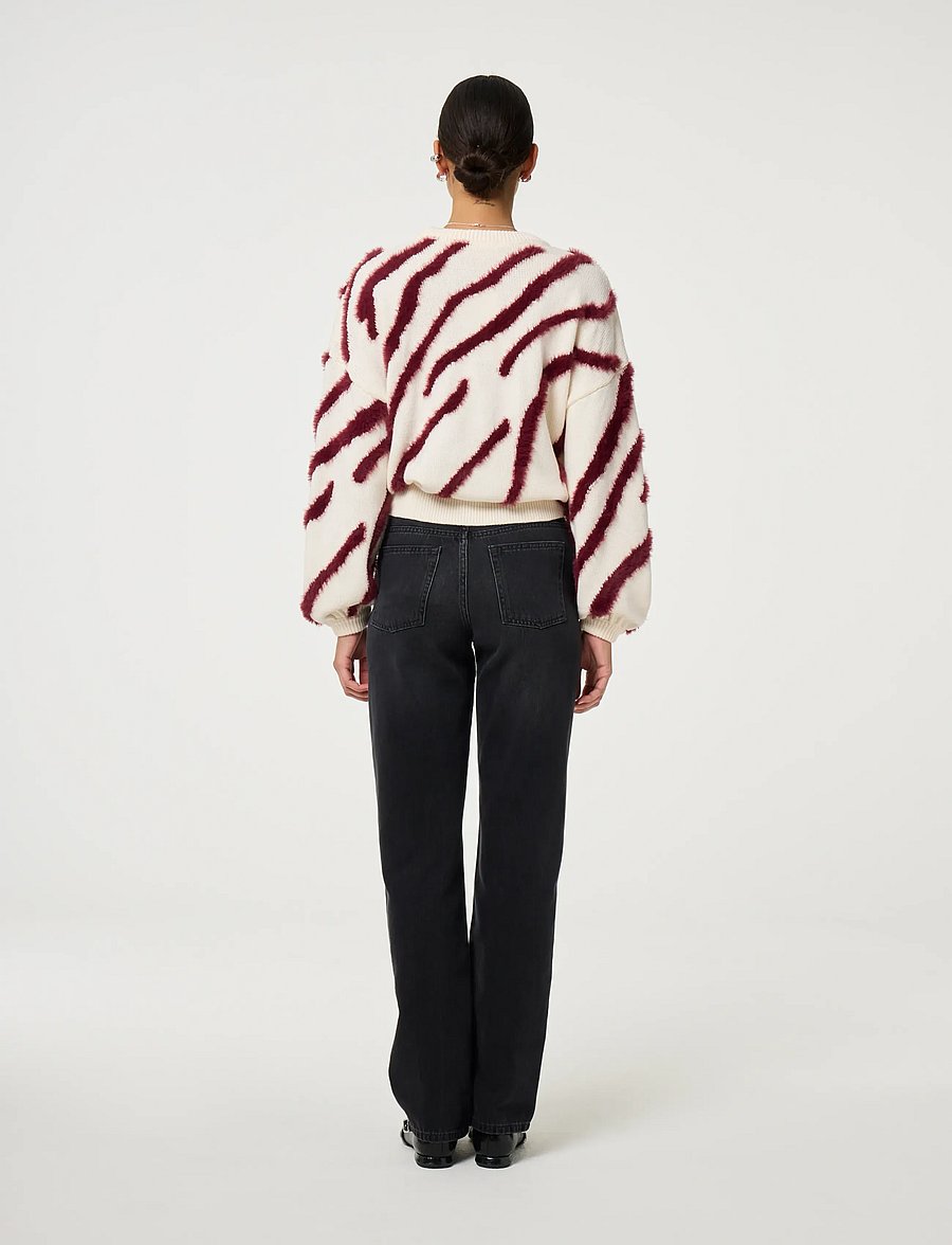 Fabienne Chapot - Zebra Pullover - džemperi - cosy white - 3