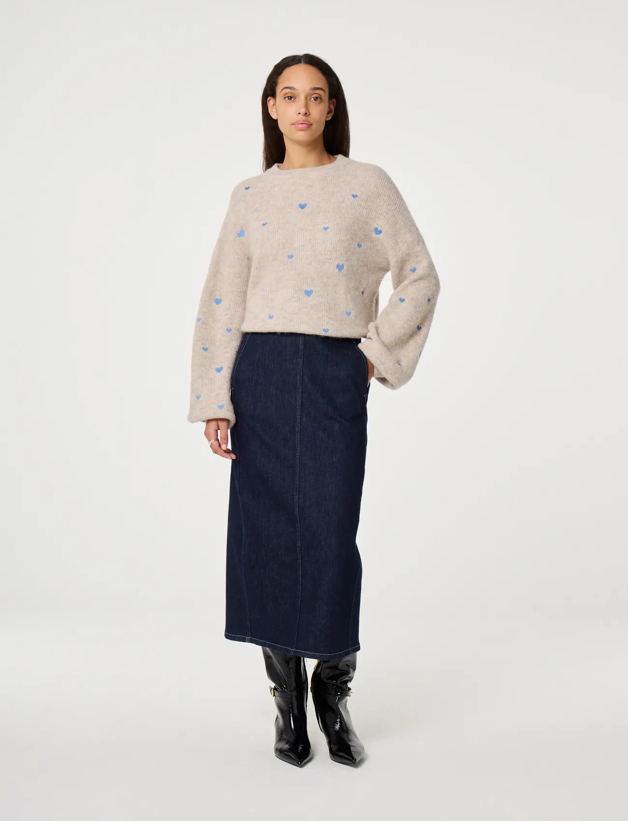 Fabienne Chapot - Lidia Pullover - pullover - oatmeal melange - 2