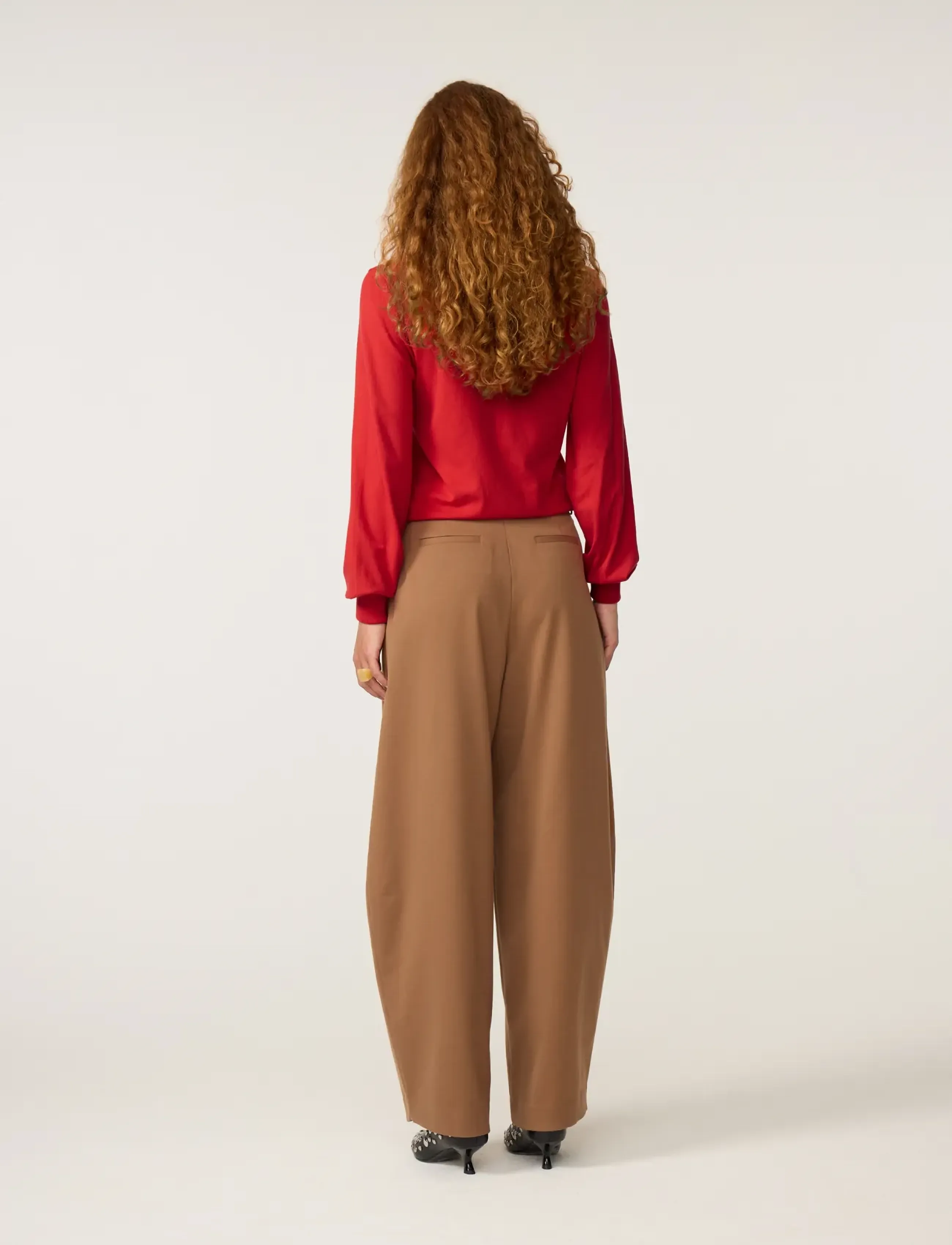 Fabienne Chapot - Molly Cuff Pullover - jumpers - red hot chilli - 1