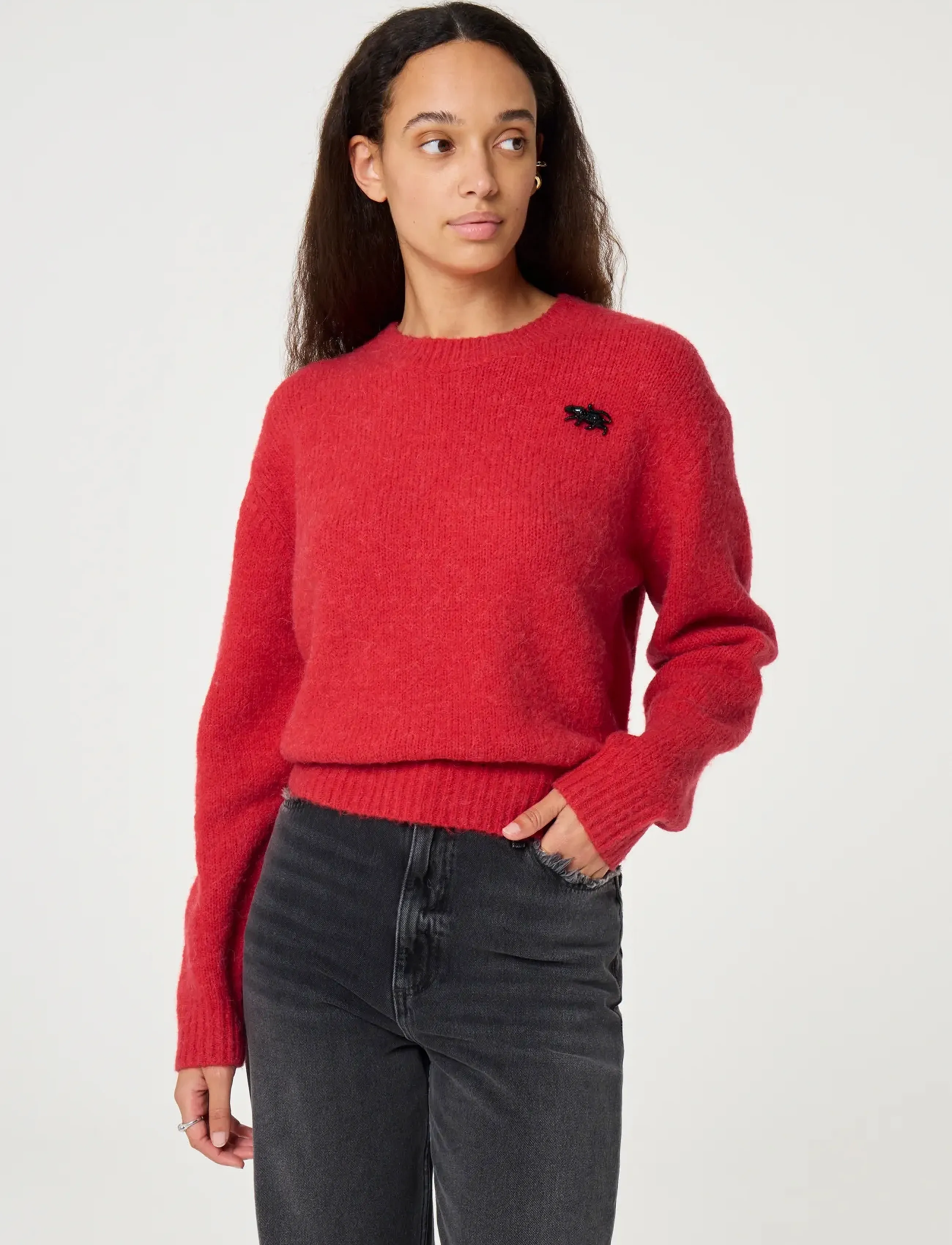 Fabienne Chapot Jetta Pullover, XL, Red, Strik > Trøjer, Dame