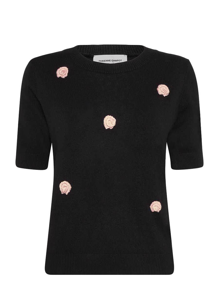 Fabienne Chapot - Bibi Rose Pullover - pullover - black - 0