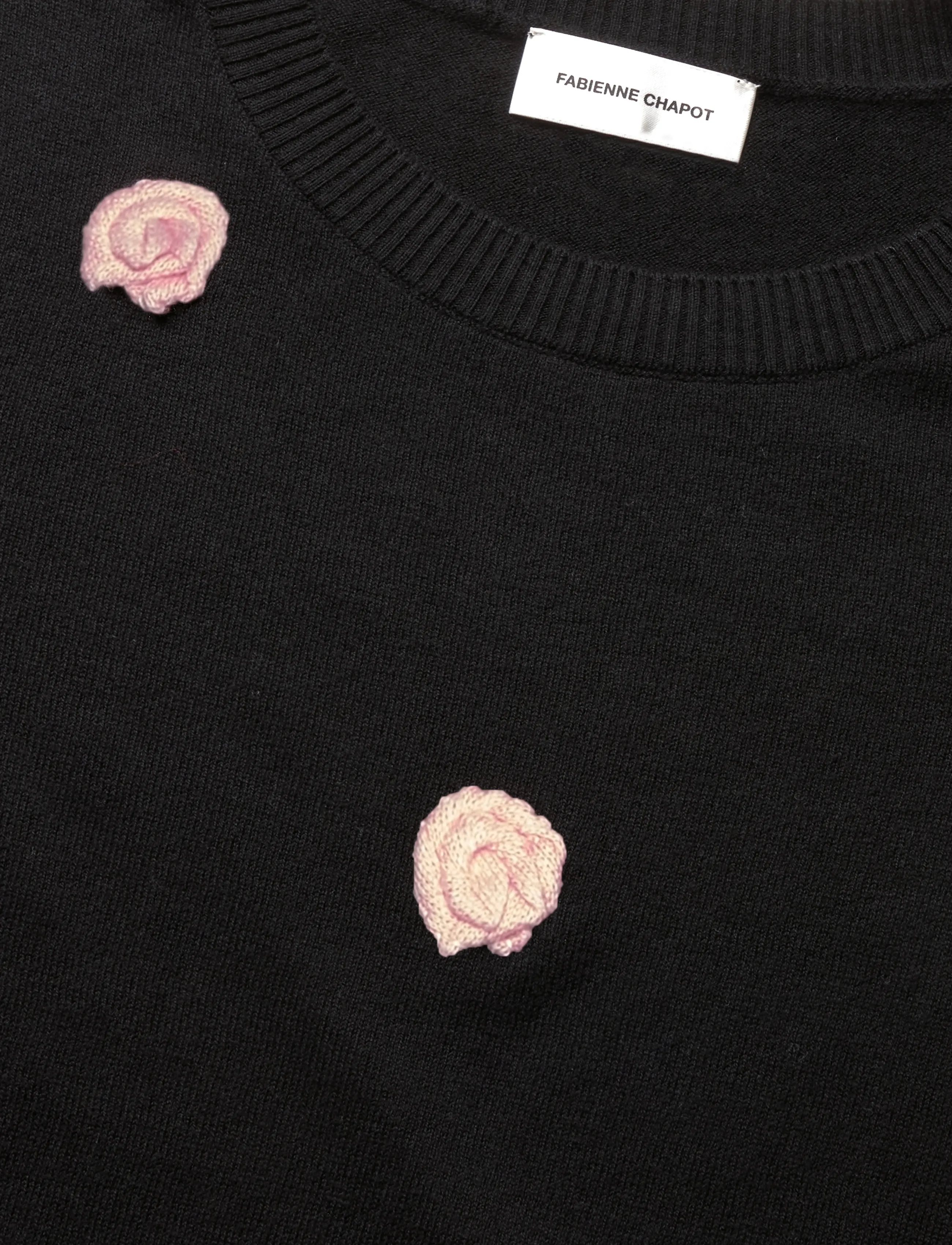 Fabienne Chapot - Bibi Rose Pullover - pullover - black - 2