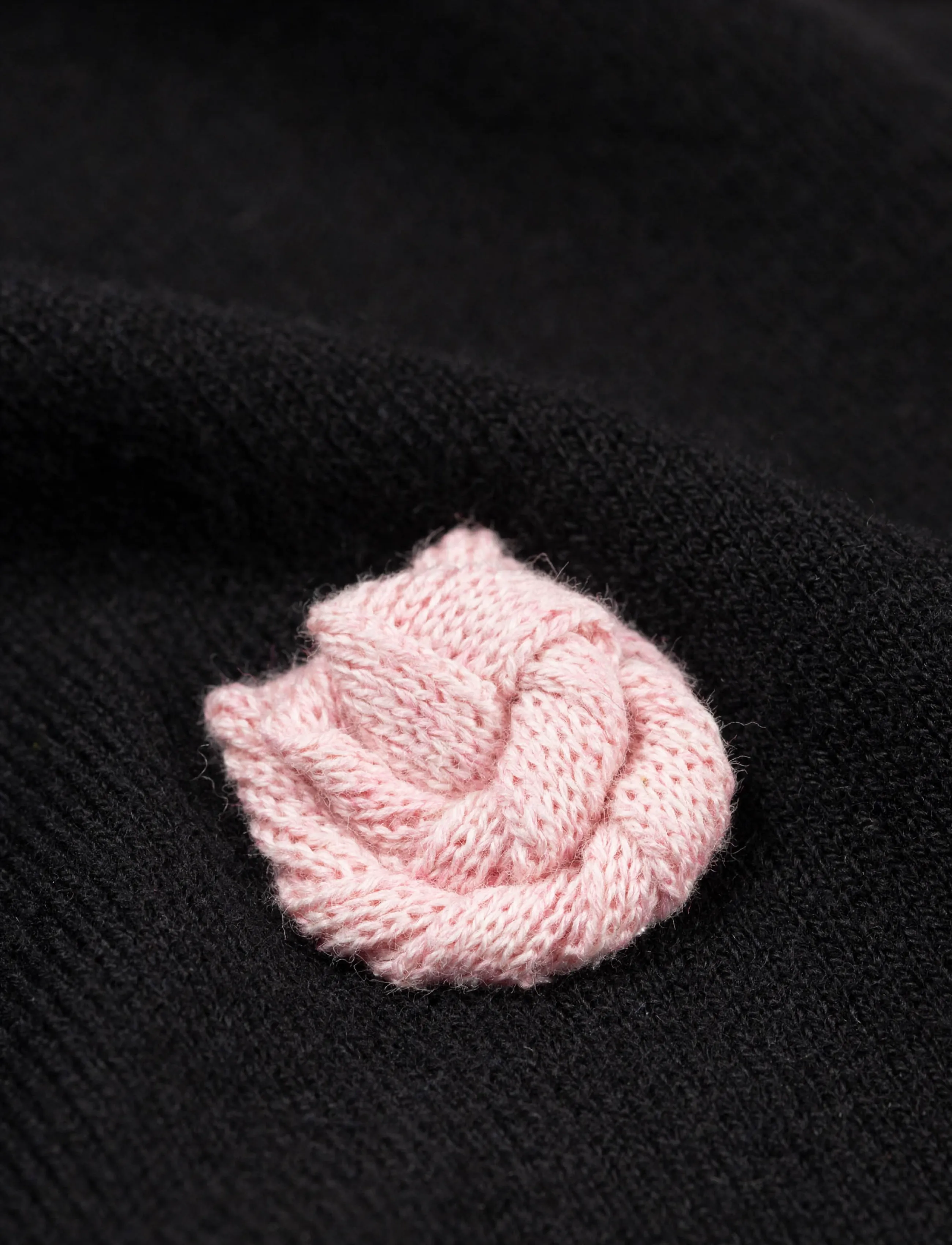 Fabienne Chapot - Bibi Rose Pullover - striktrøjer - black - 1