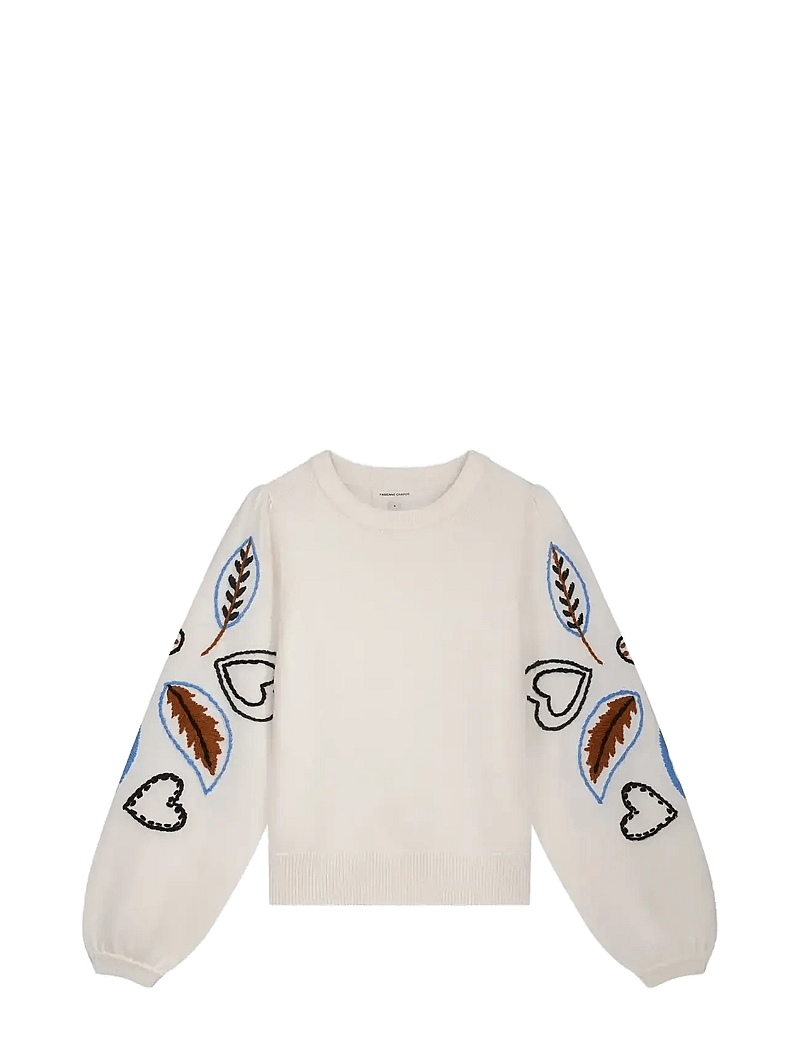 Fabienne Chapot - Vesper Pullover - stickade tröjor - cream white - 1