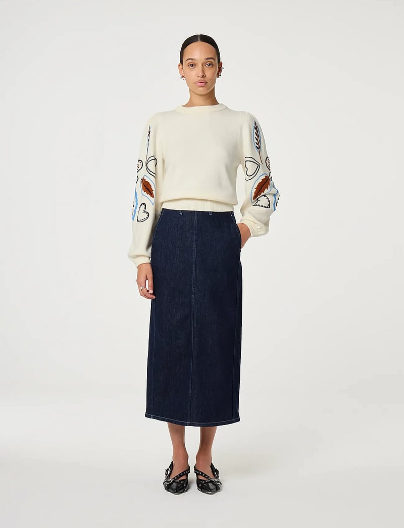 Fabienne Chapot - Vesper Pullover - stickade tröjor - cream white - 2