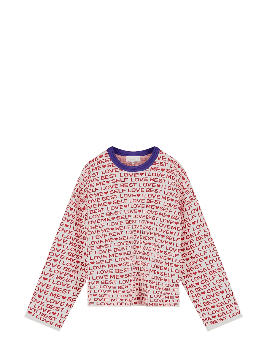 Fabienne Chapot - Love Letter Pullover - jumpers - cosy white - 1