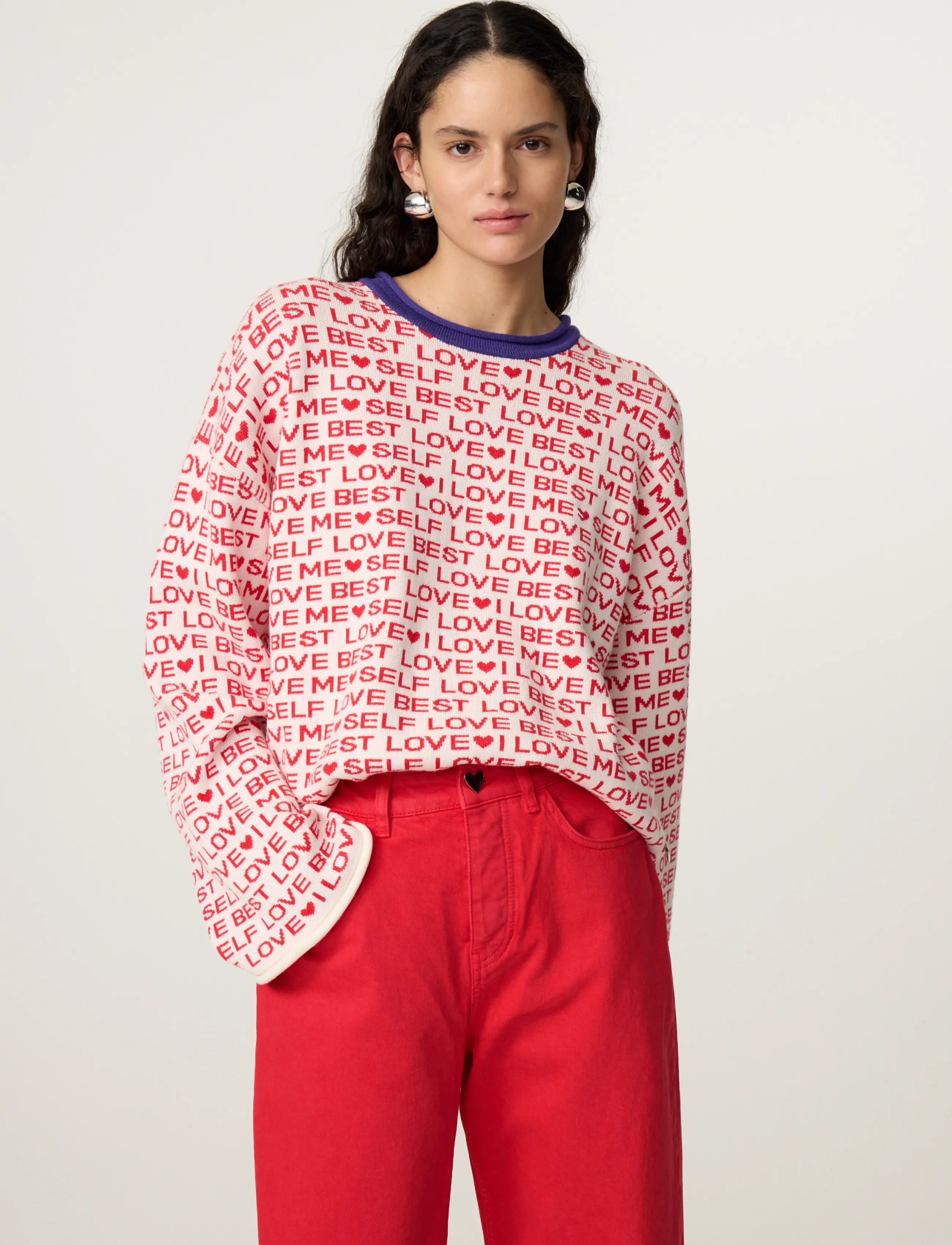 Fabienne Chapot - Love Letter Pullover - jumpers - cosy white - 2