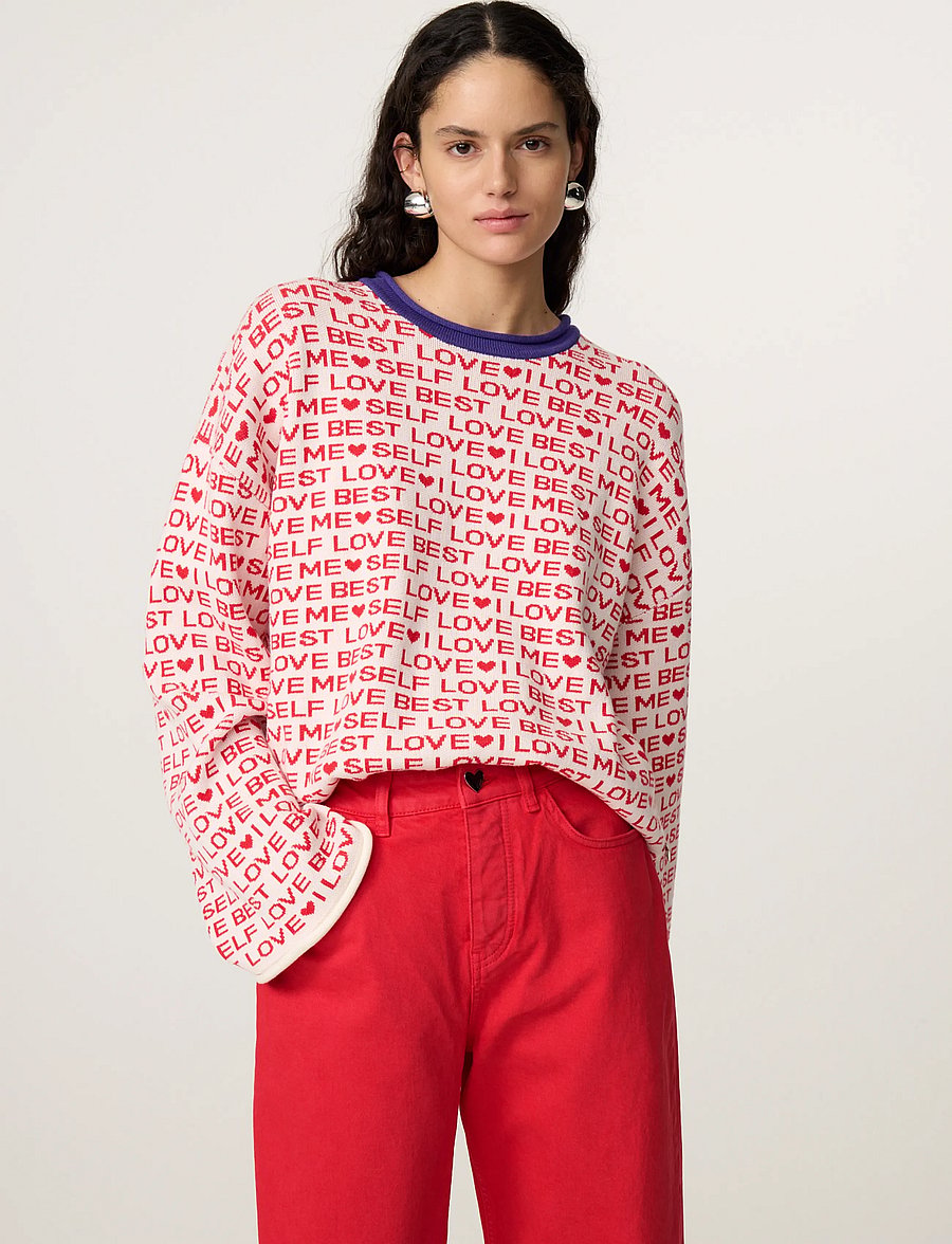 Fabienne Chapot - Love Letter Pullover - jumpers - cosy white - 2