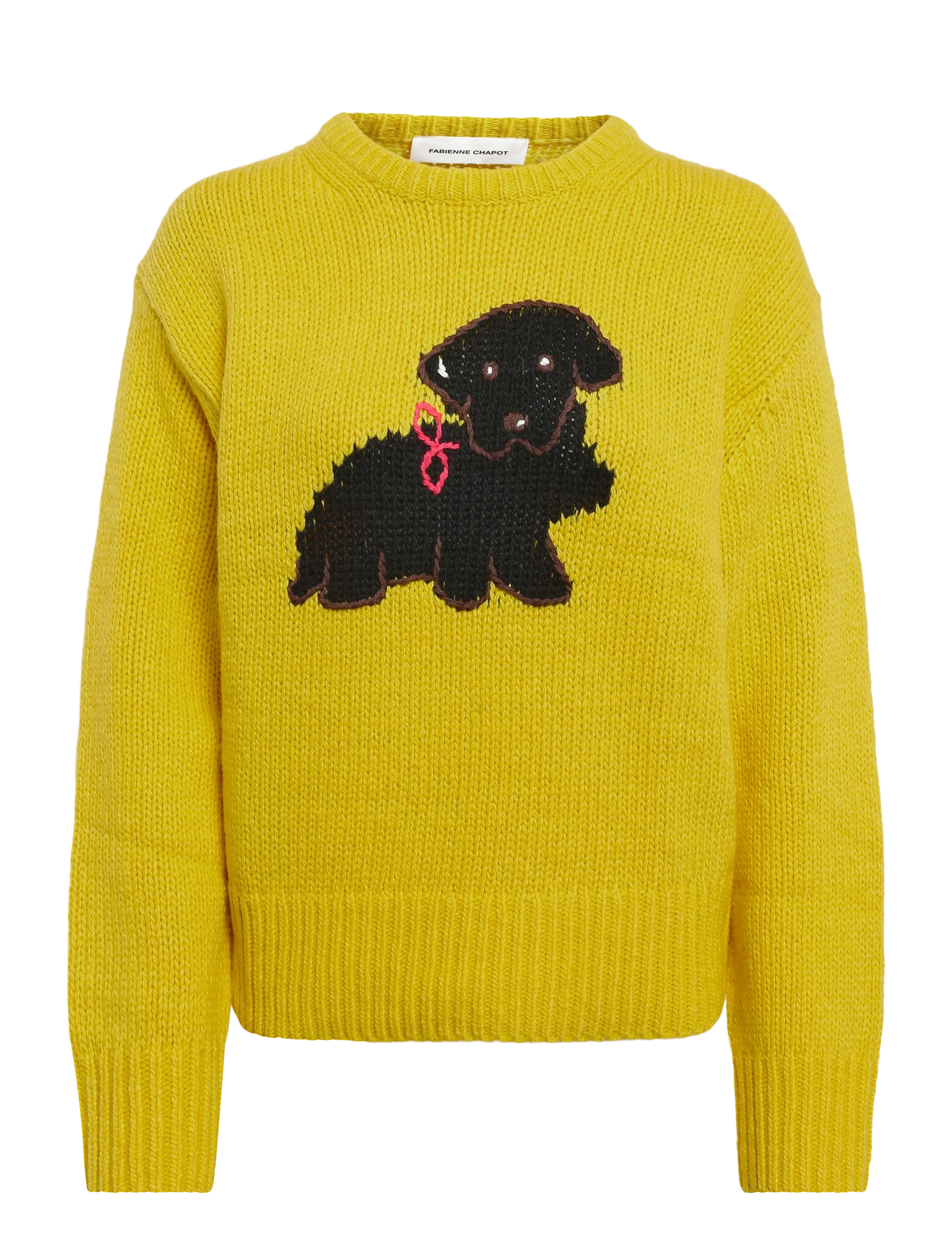 Fabienne Chapot Dog Pullover - Strickmode - DANDELION YELLOW / yellow