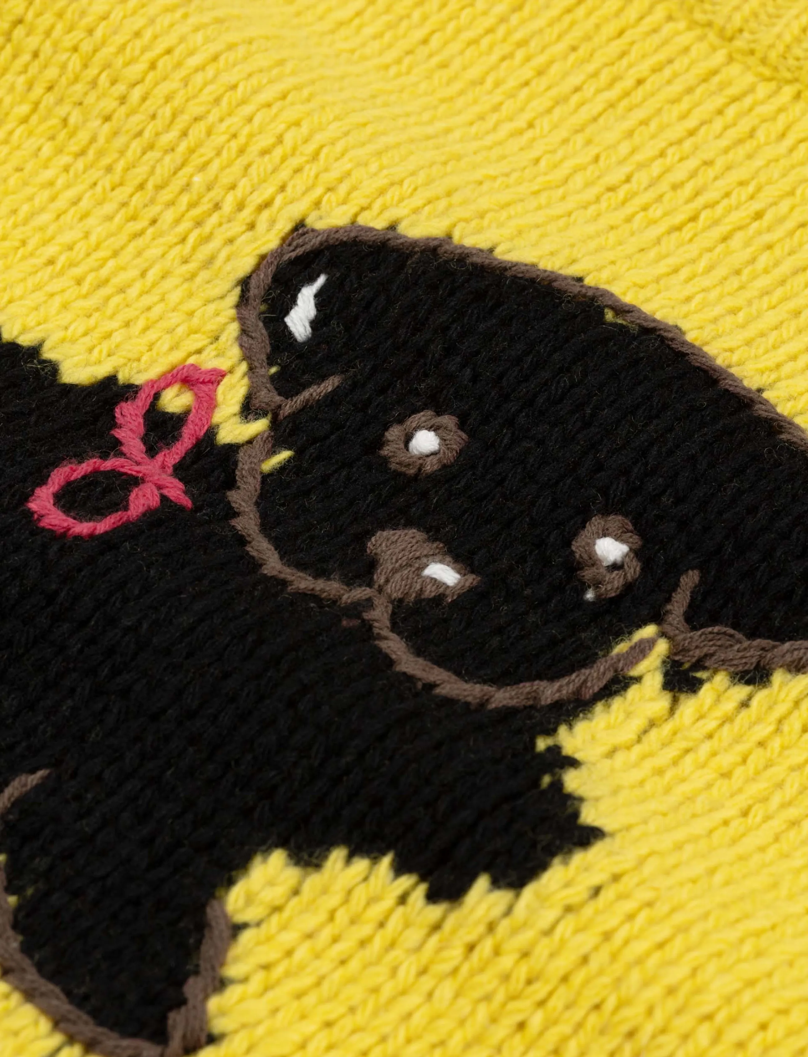 Fabienne Chapot - Dog Pullover - stickade tröjor - dandelion yellow - 5