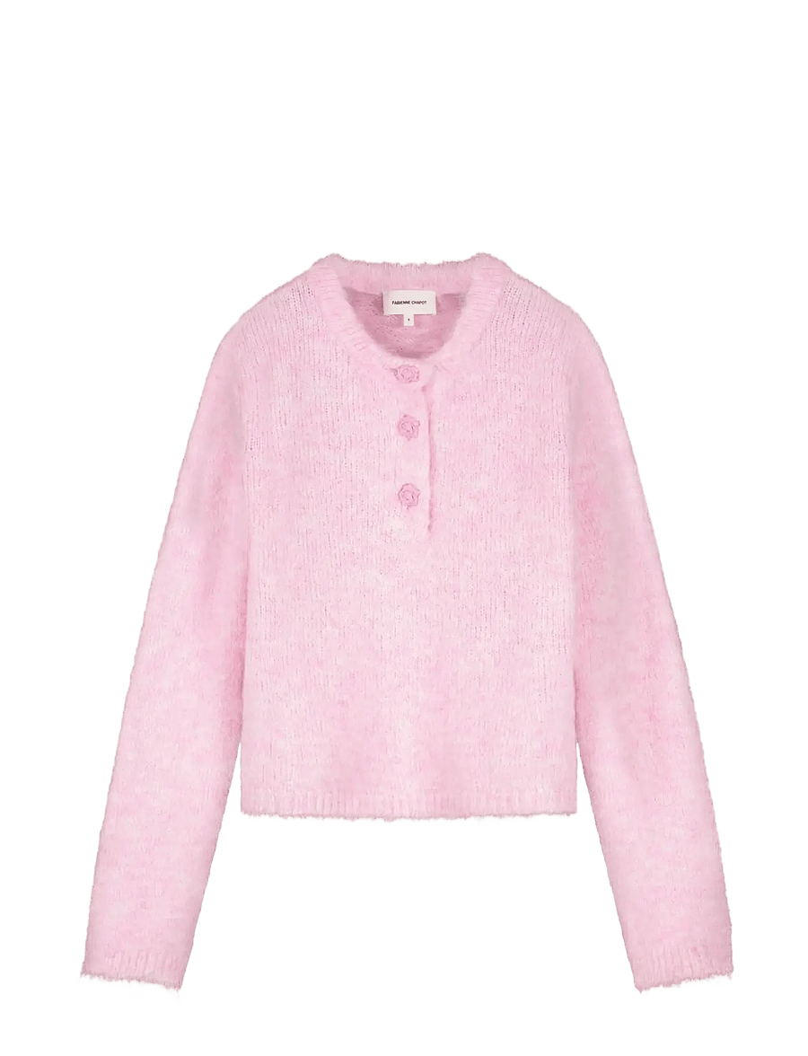 Fabienne Chapot - Coco Pullover LS - pullover - pink rose - 0