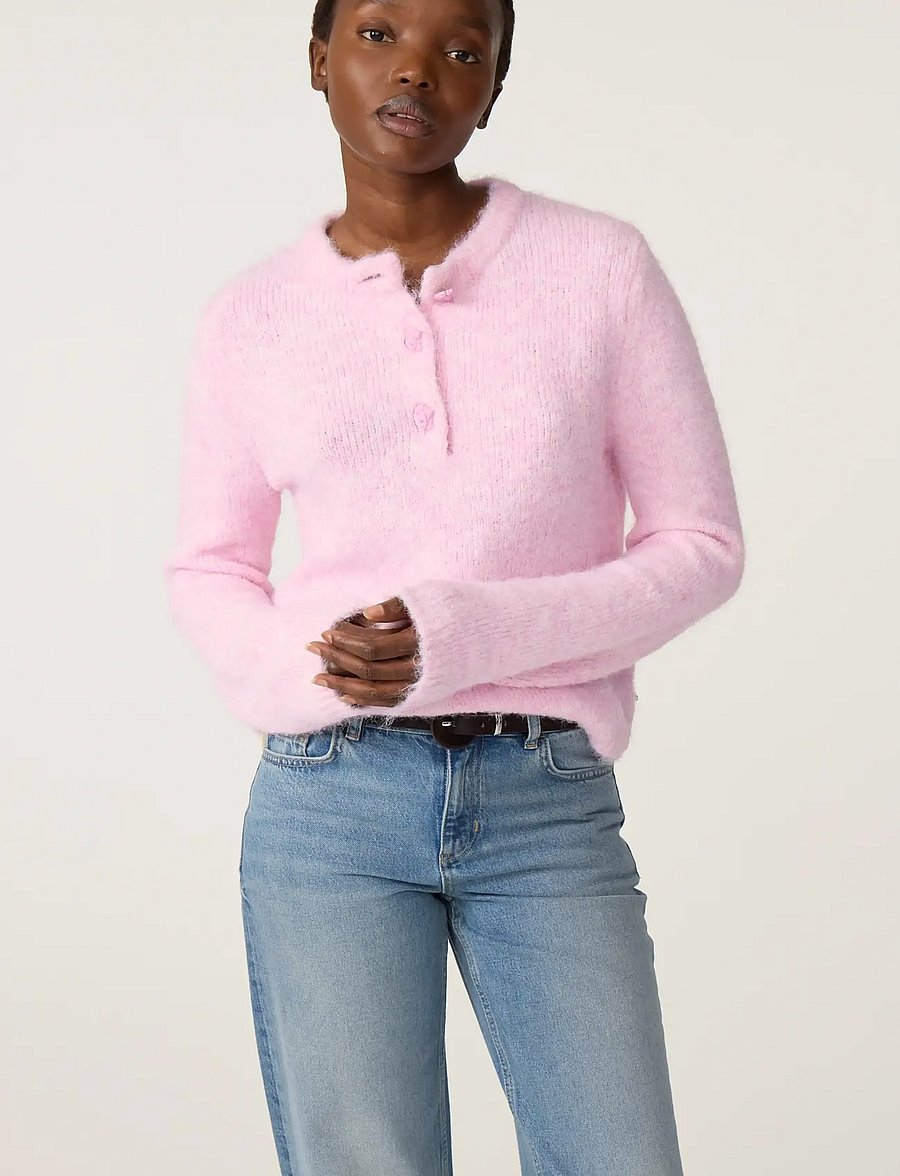 Fabienne Chapot - Coco Pullover LS - pullover - pink rose - 3