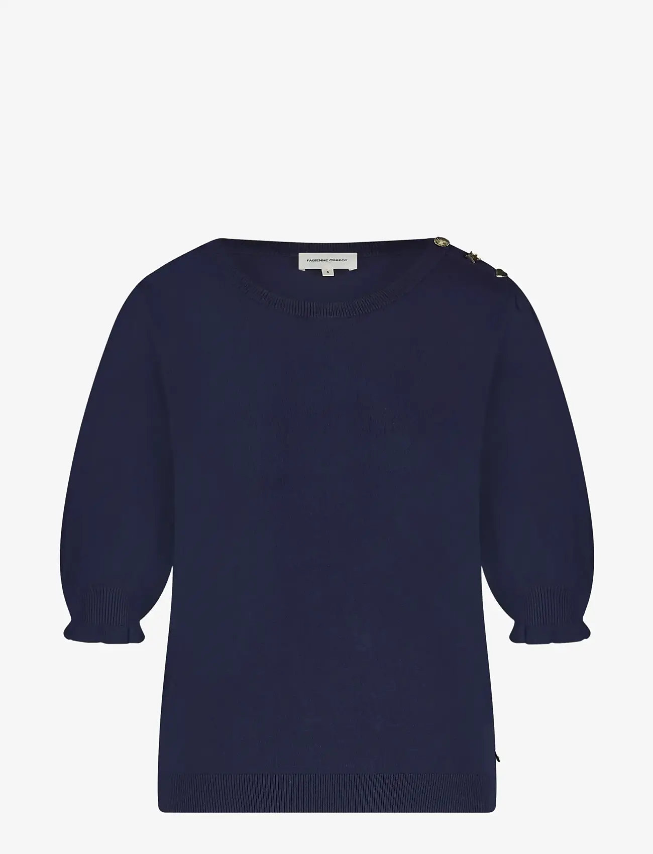 Fabienne Chapot - Molly Short Sleeve Pullover - pullover - after midnight blue - 1