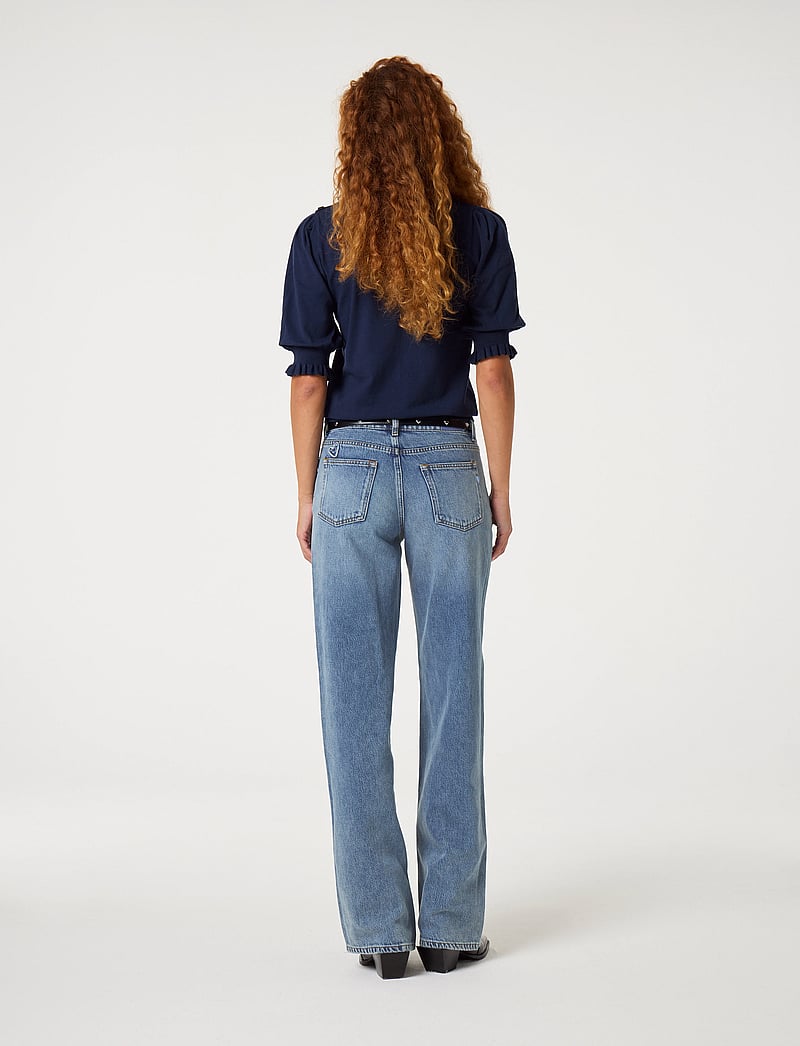 Fabienne Chapot - Molly Short Sleeve Pullover - pullover - after midnight blue - 4