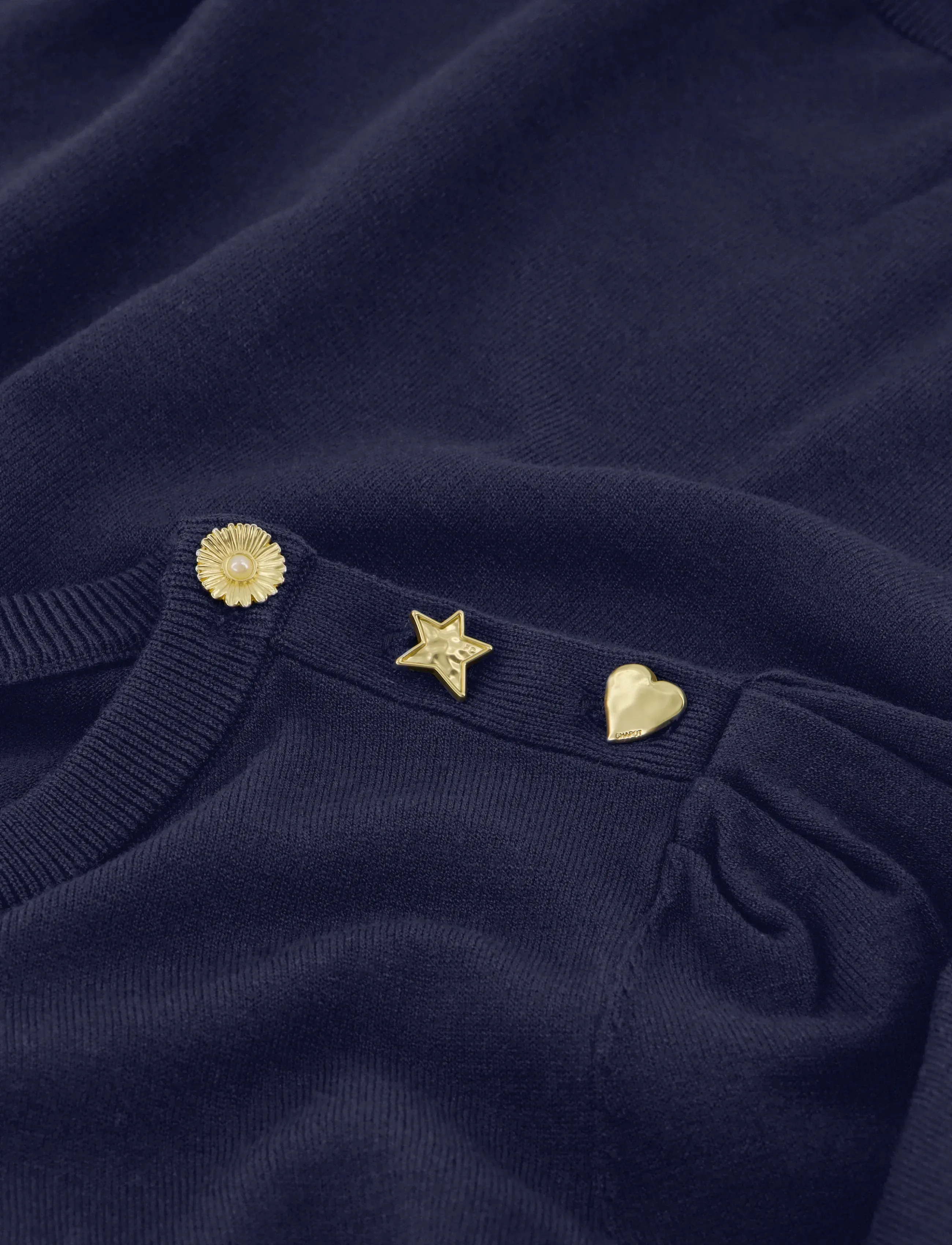 Fabienne Chapot - Molly Short Sleeve Pullover - gebreide truien - after midnight blue - 5