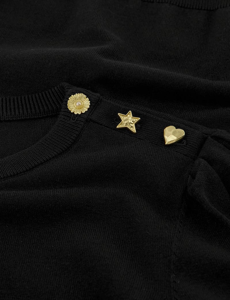 Fabienne Chapot - Molly Short Sleeve Pullover - džemperi - black - 1