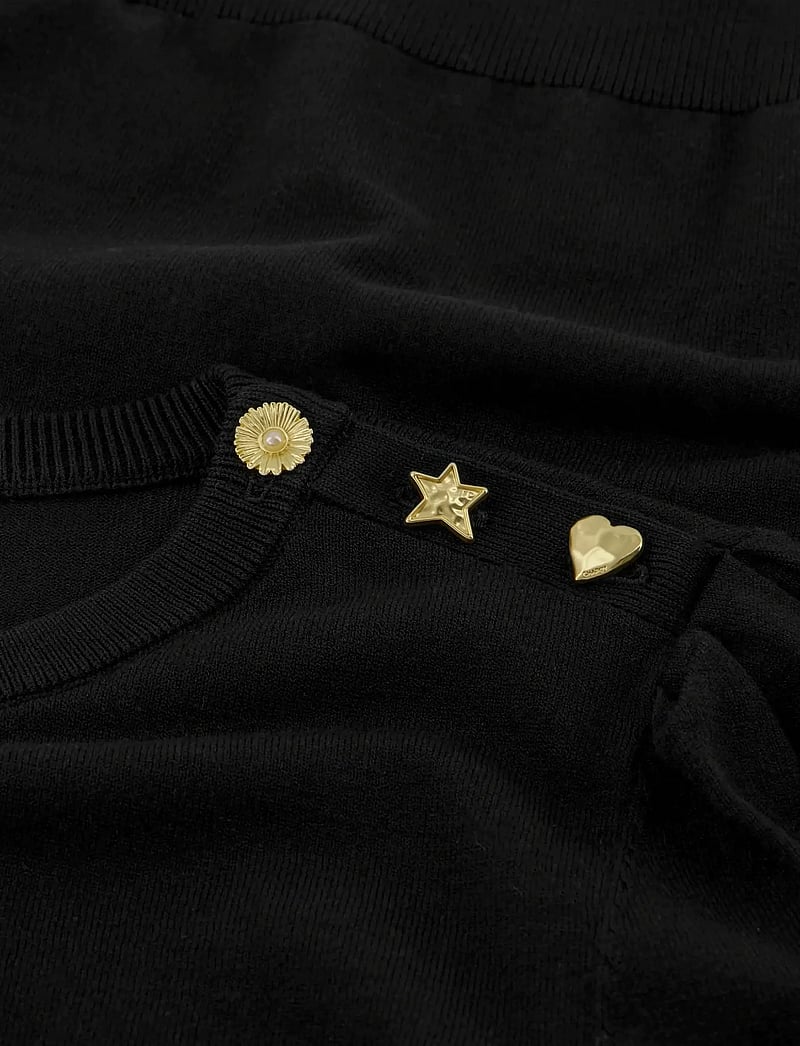 Fabienne Chapot - Molly Short Sleeve Pullover - džemperi - black - 5