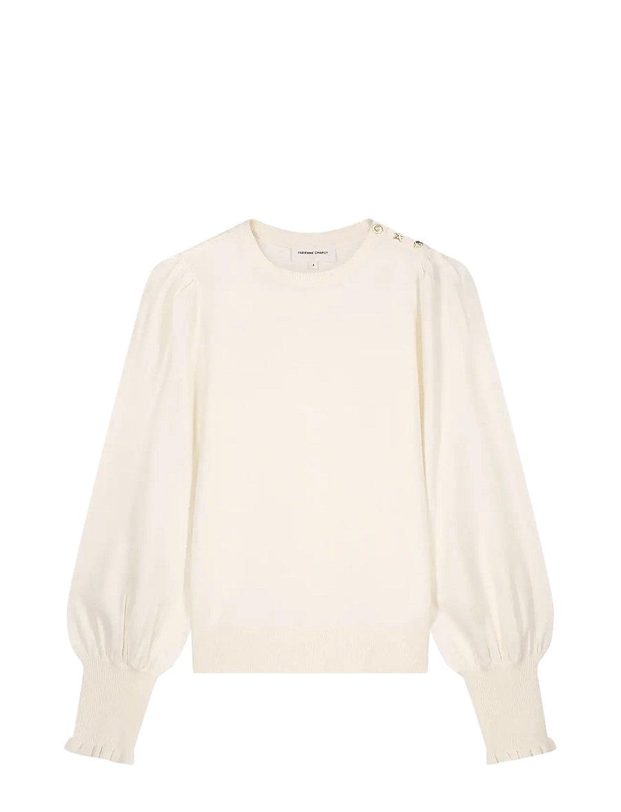 Fabienne Chapot - Molly Balloon Pullover - cosy white - 0