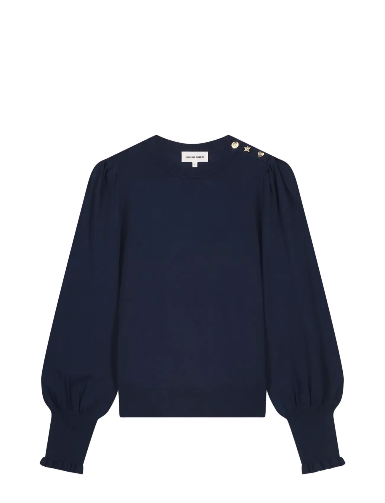 Fabienne Chapot Molly Balloon Pullover - Fabienne Chapot - AFTER MIDNIGHT BLUE / navy
