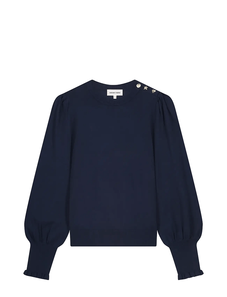 Fabienne Chapot - Molly Balloon Pullover - after midnight blue - 0