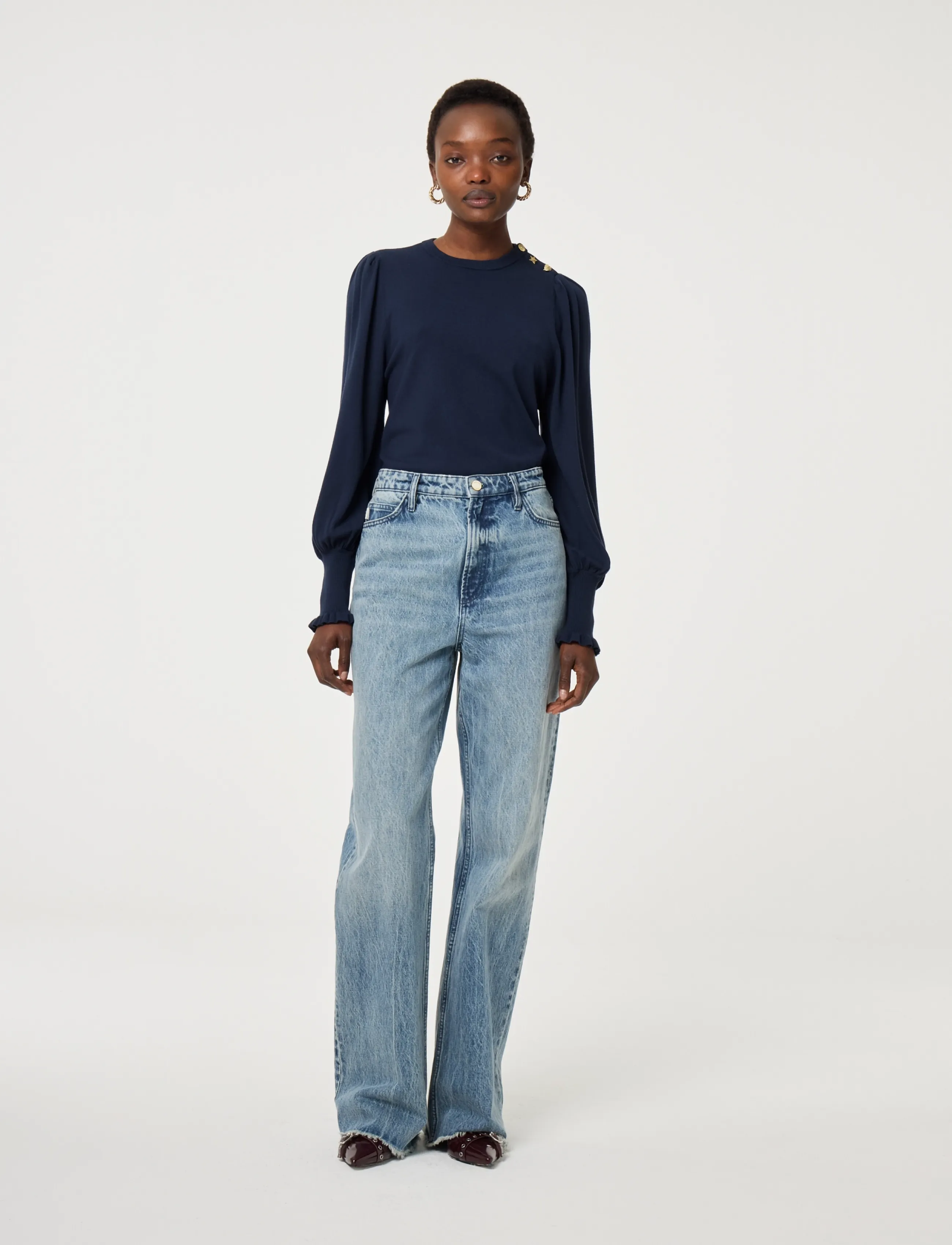 Fabienne Chapot - Molly Balloon Pullover - after midnight blue - 1