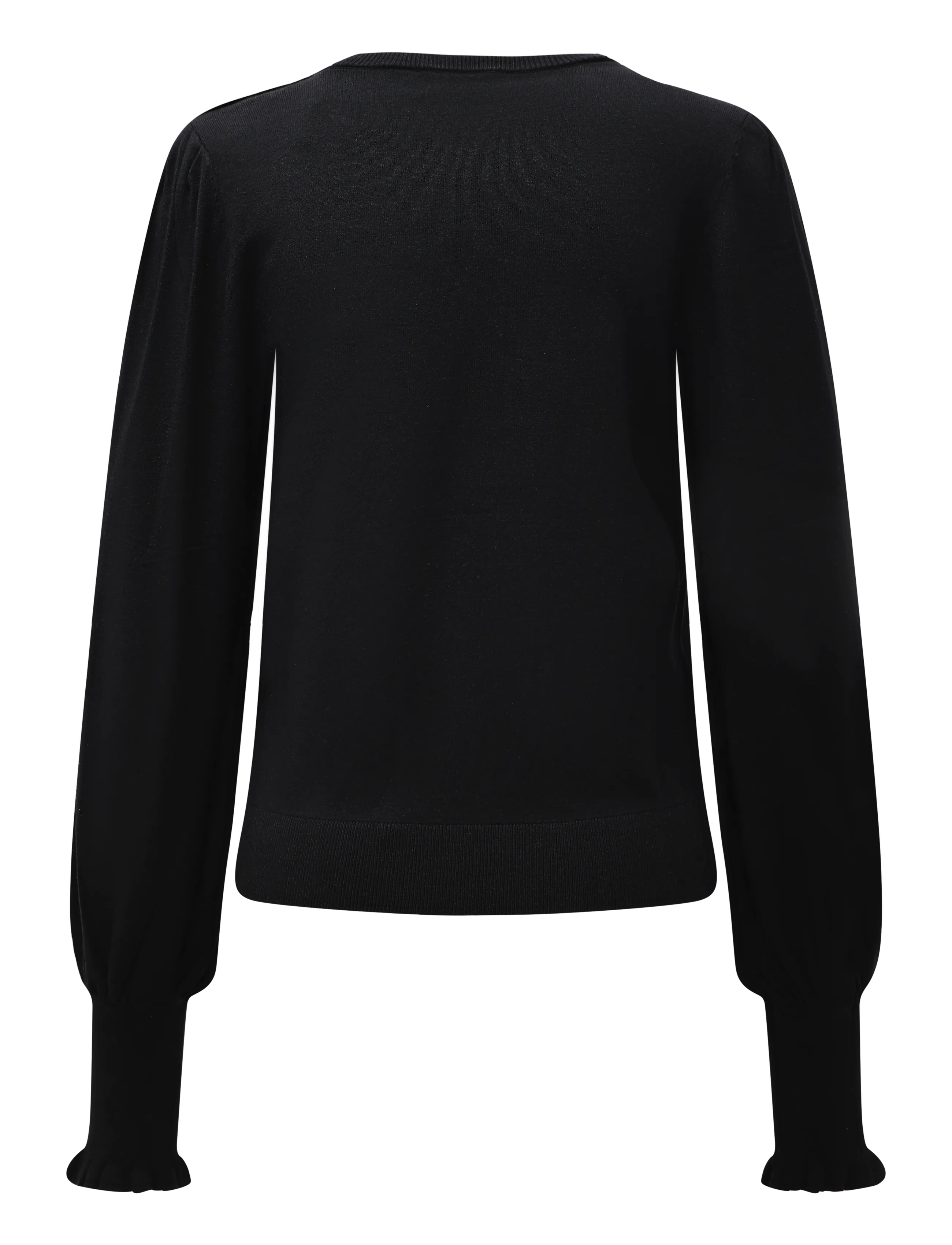 Fabienne Chapot - Molly Balloon Pullover - gebreide truien - black - 1