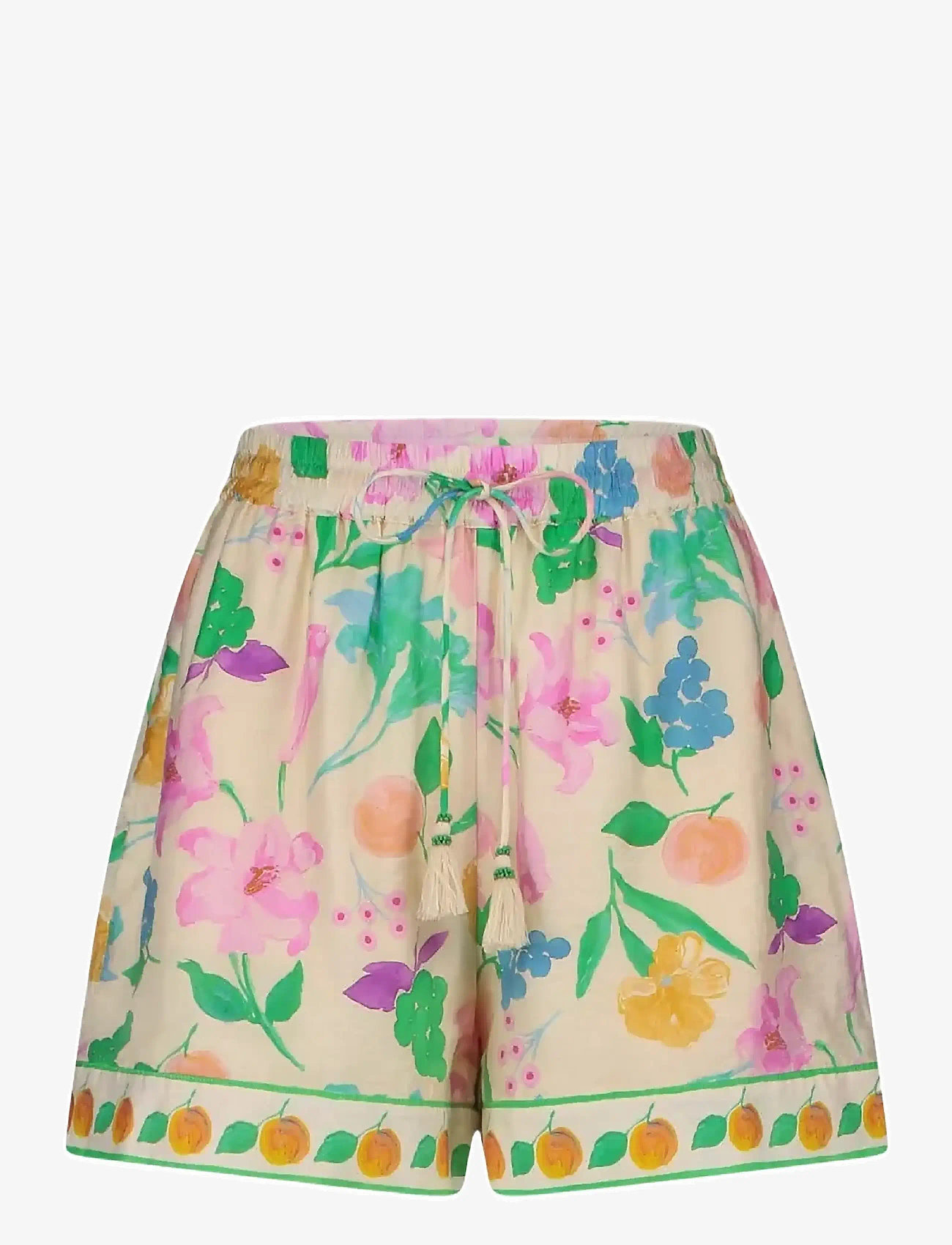 Fabienne Chapot - Boy Shorts - casual korte broeken - warm white/green glo - 0