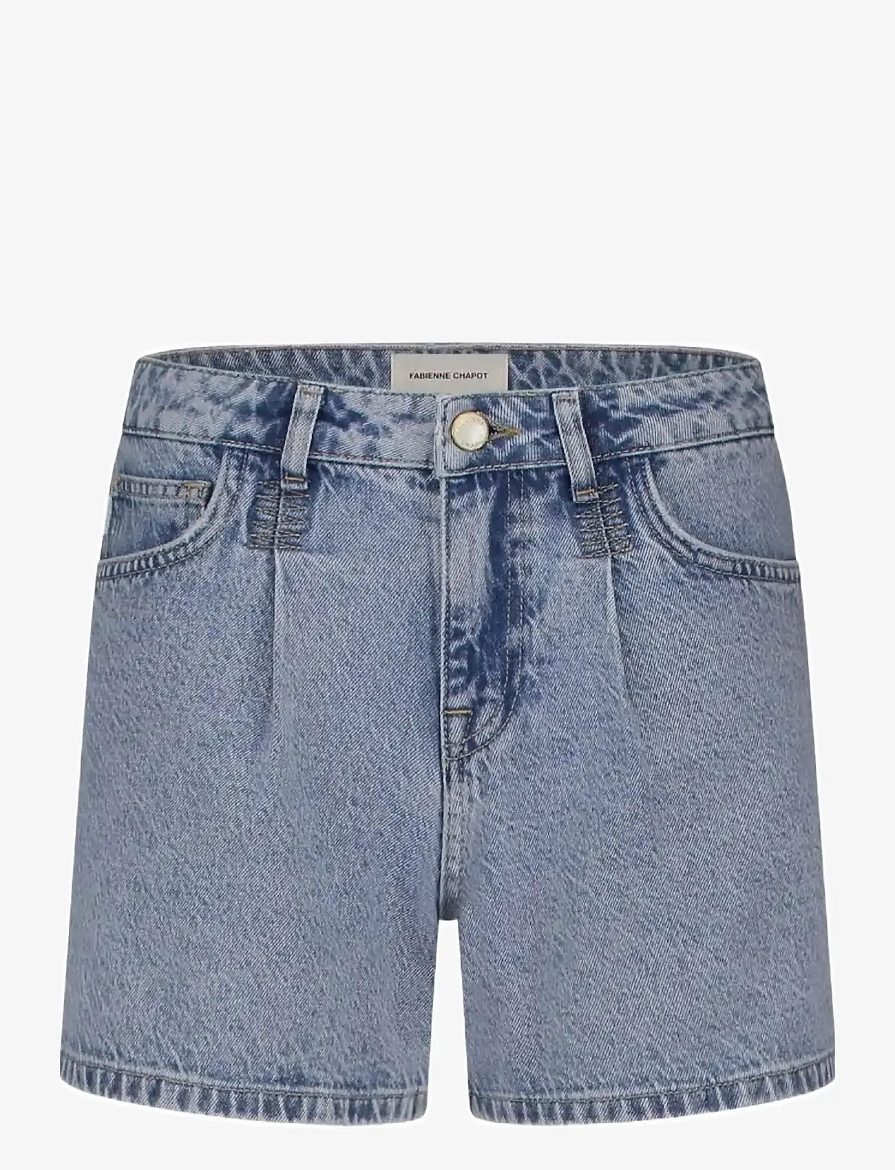 Fabienne Chapot - Lucy Wide Short - jeansshorts - vintage light blue - 0