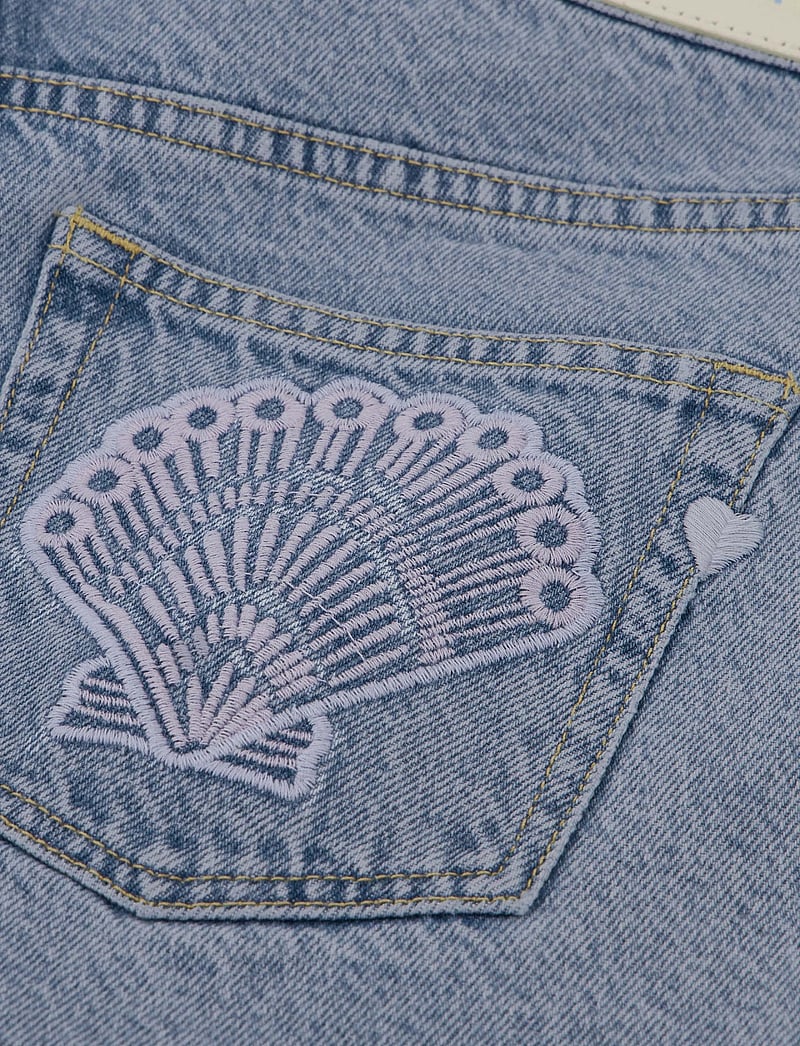 Fabienne Chapot - Lucy Wide Short - jorts - vintage light blue - 1