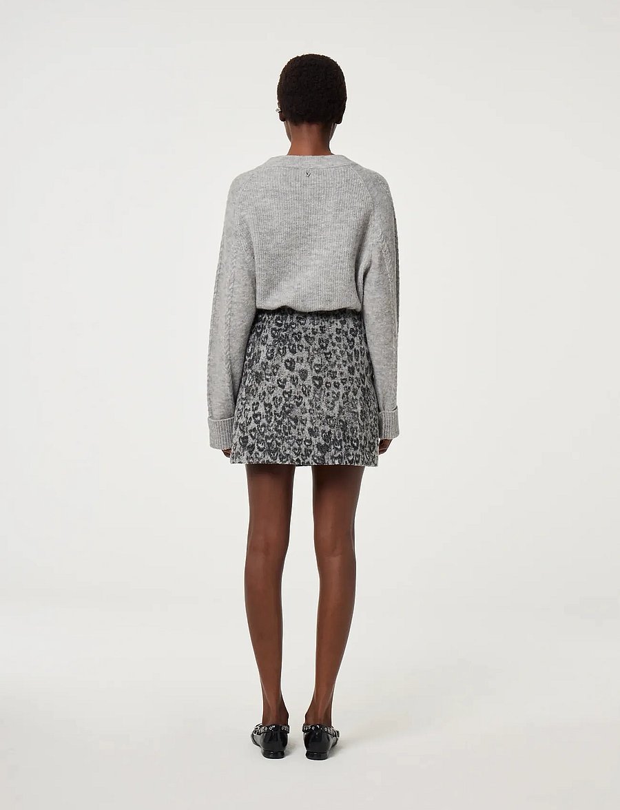 Fabienne Chapot - Kendal Skirt - stutt pils - antra/black - 2