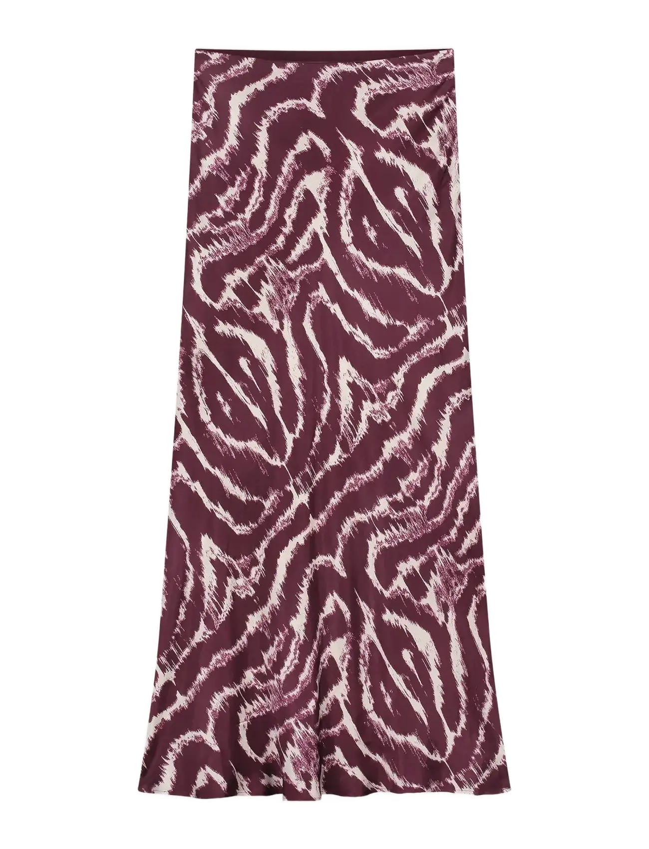 Fabienne Chapot Laurent Skirt - Officewear - DEEP BURGUNDY/CREME / burgundy